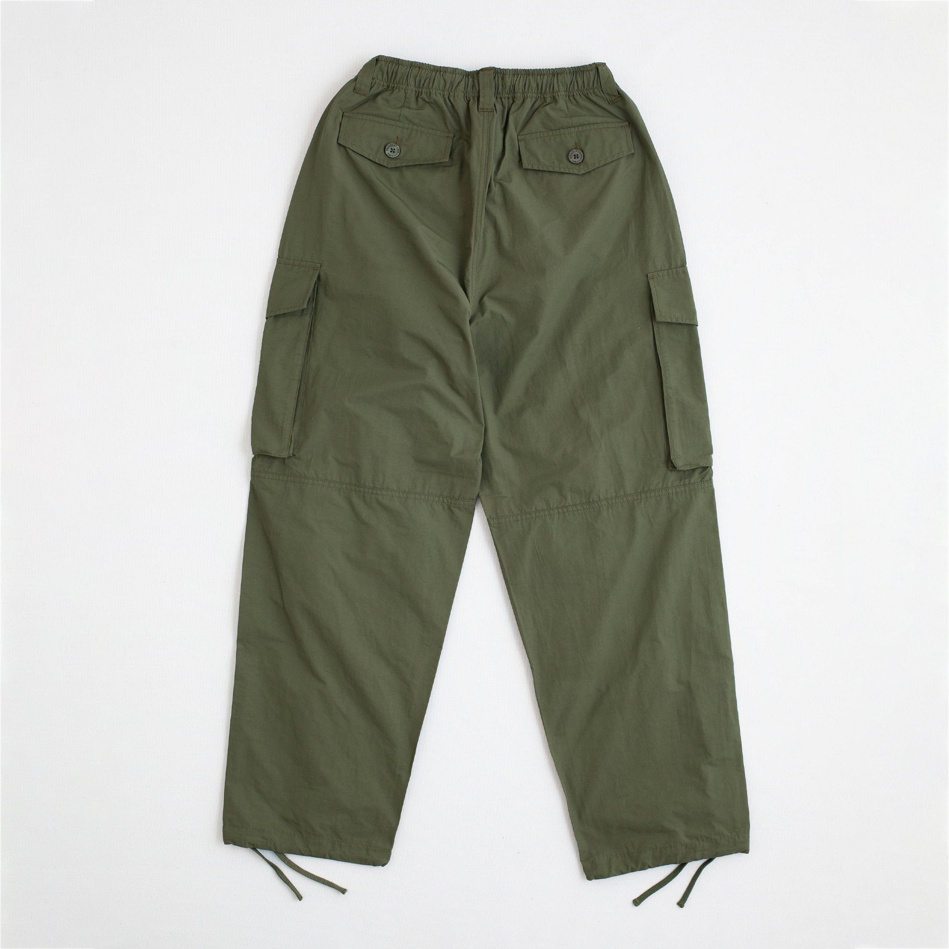 Parachute Cargo Pants - Olive