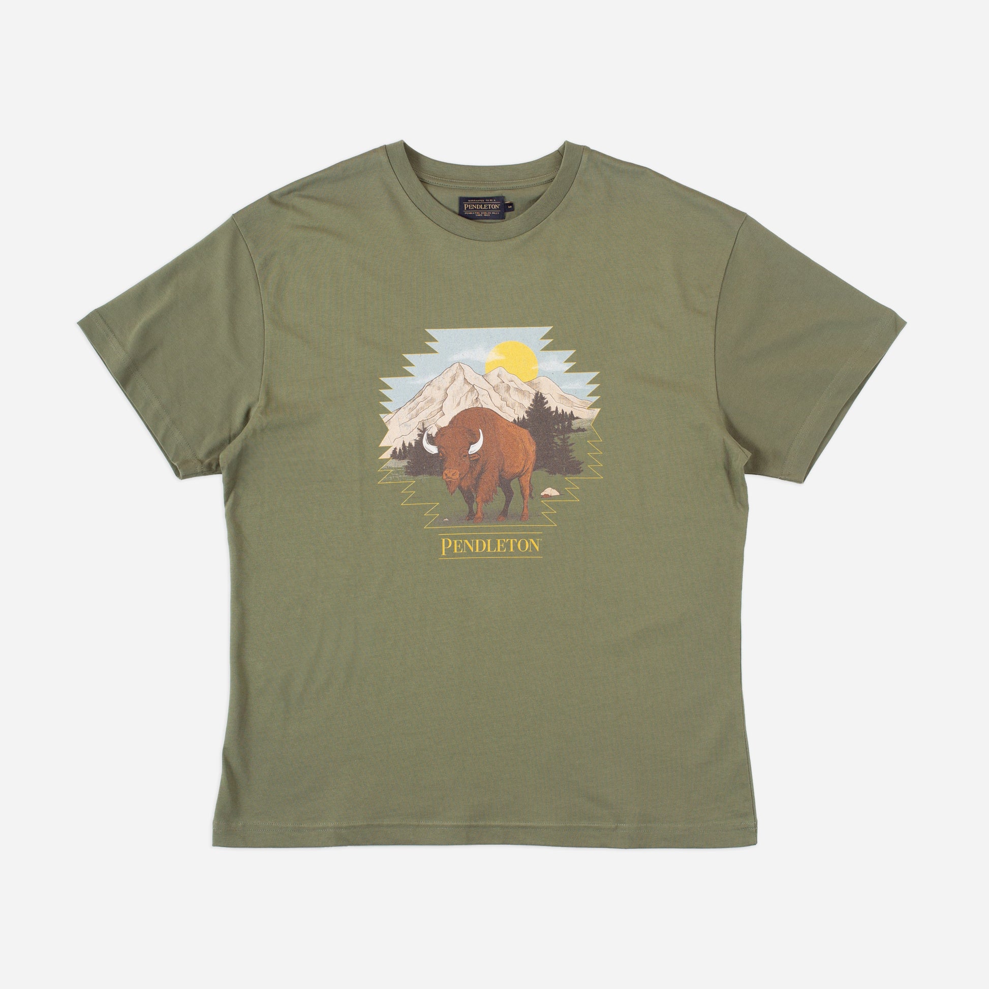 T-shirt Buffalo - Olive