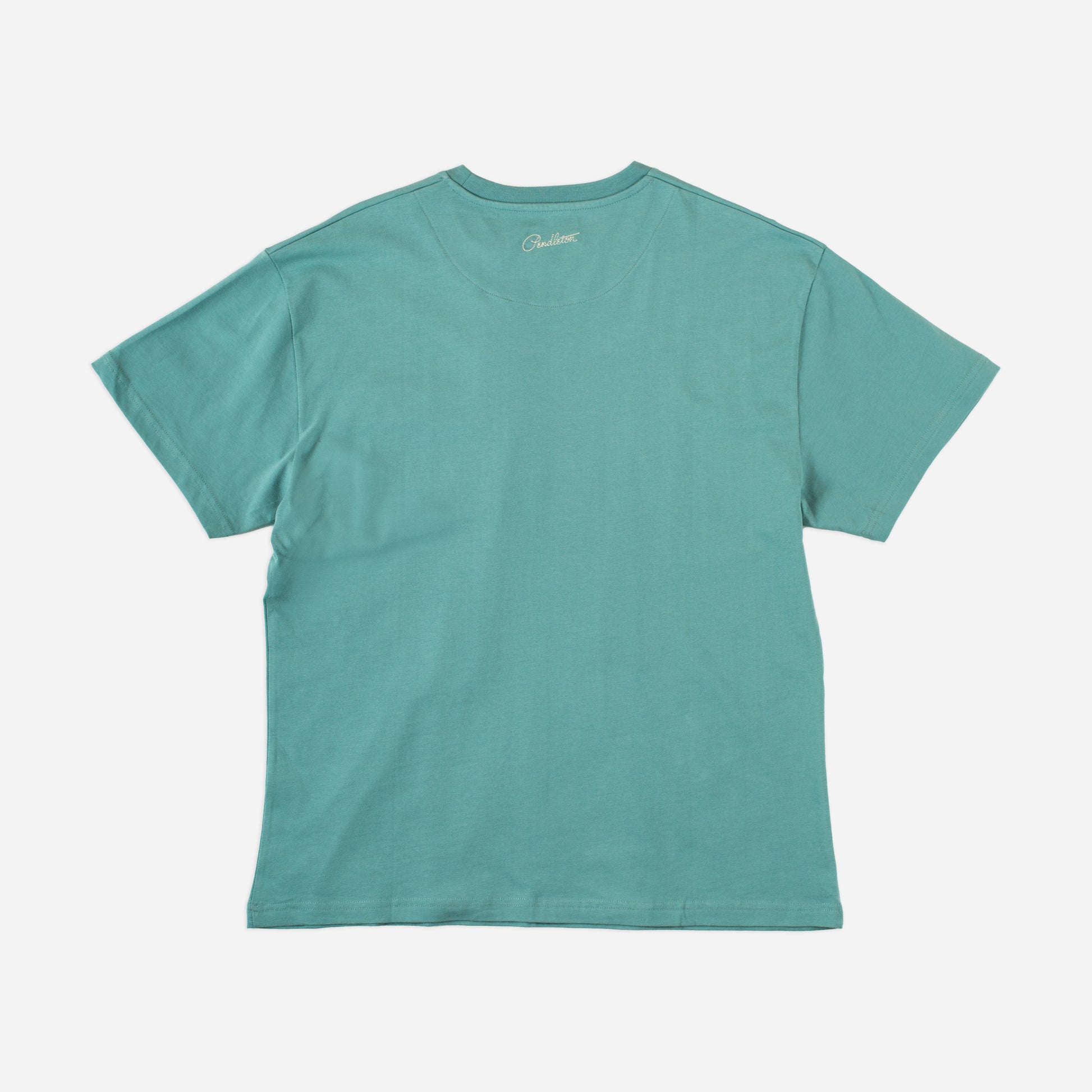 T-shirt à poche Rancho Arroyo - Bleu canard/Rancho Arroyo