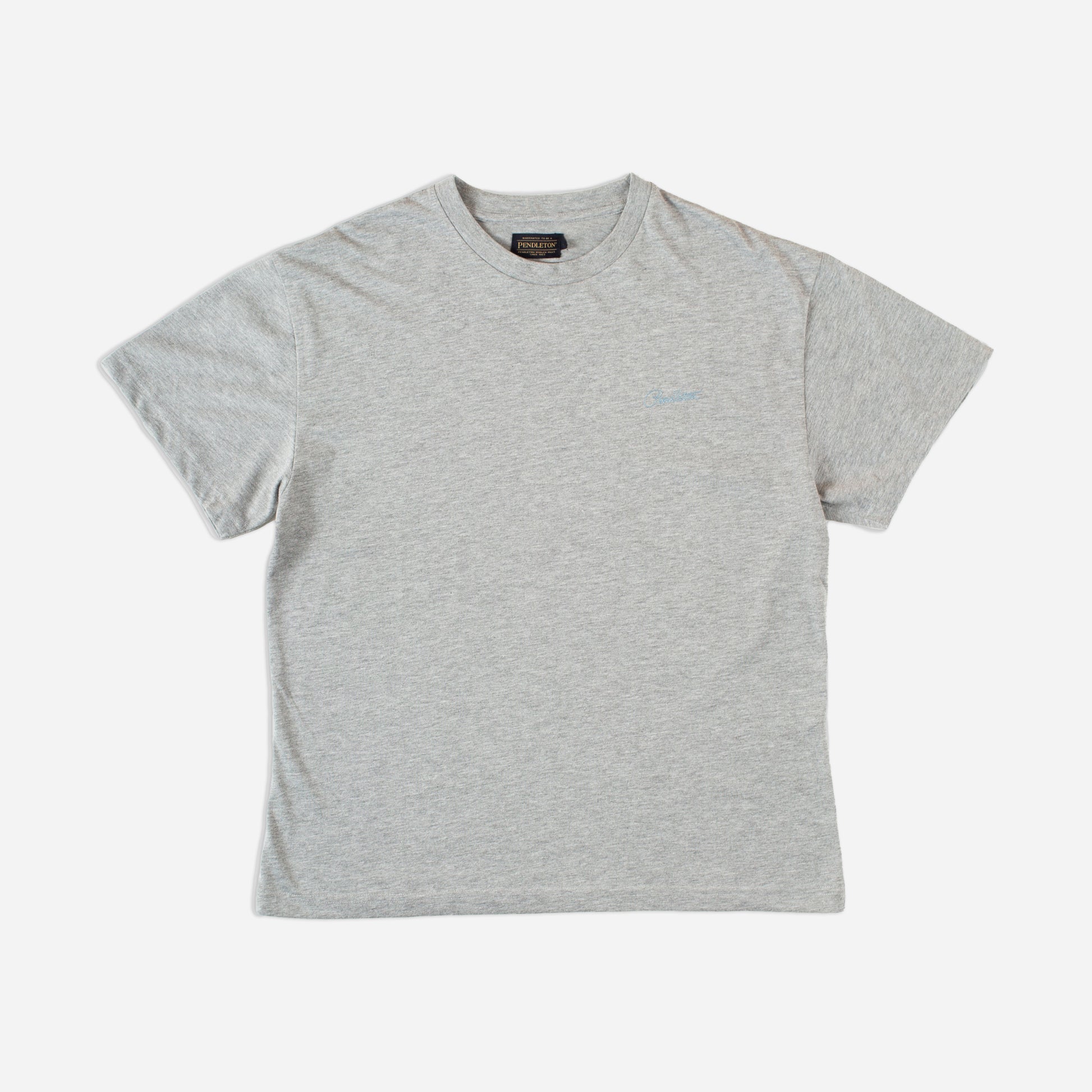 Agate Beach Tee - Heather Grey/Beach Agate