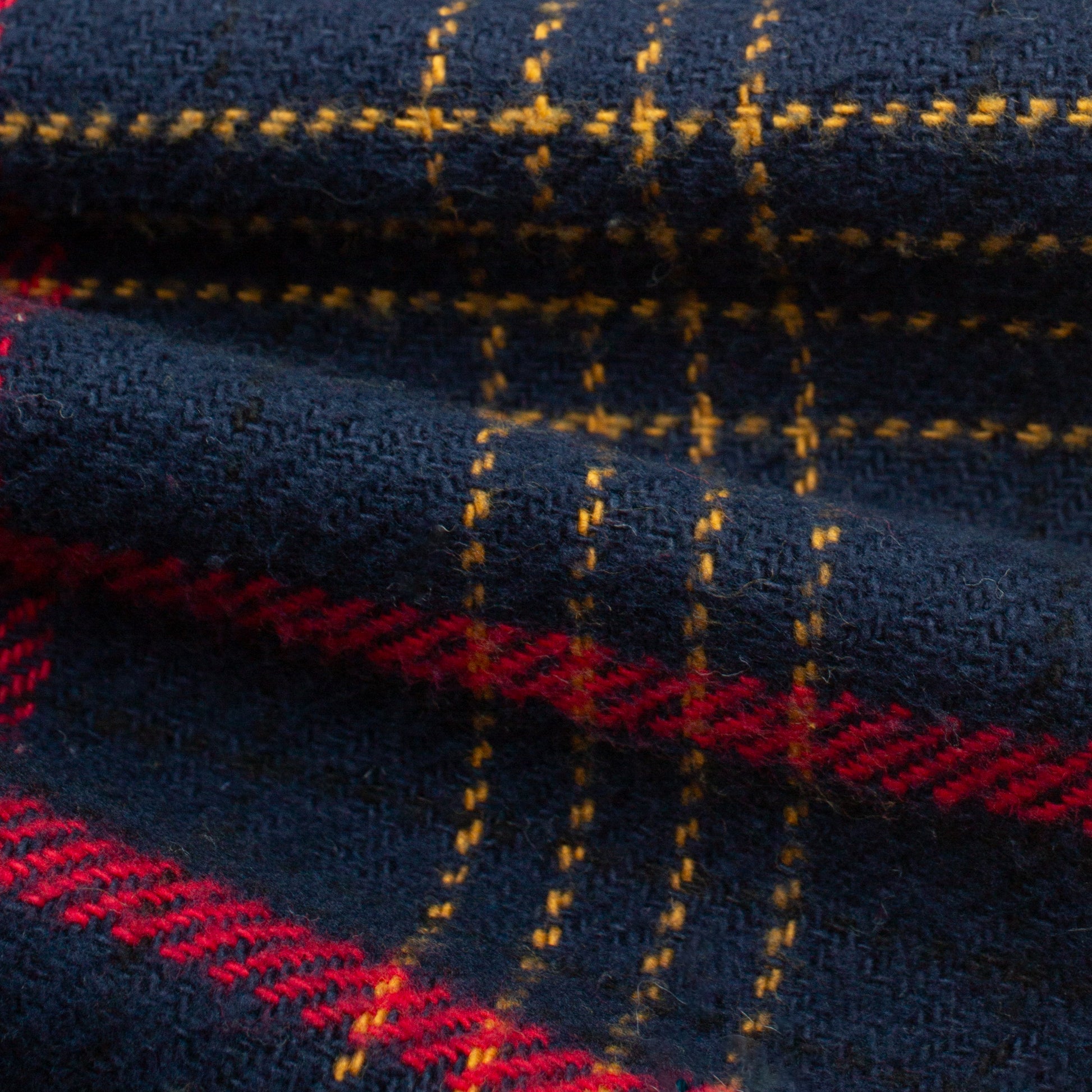 Big Pocket Check Shirt - Navy / Red