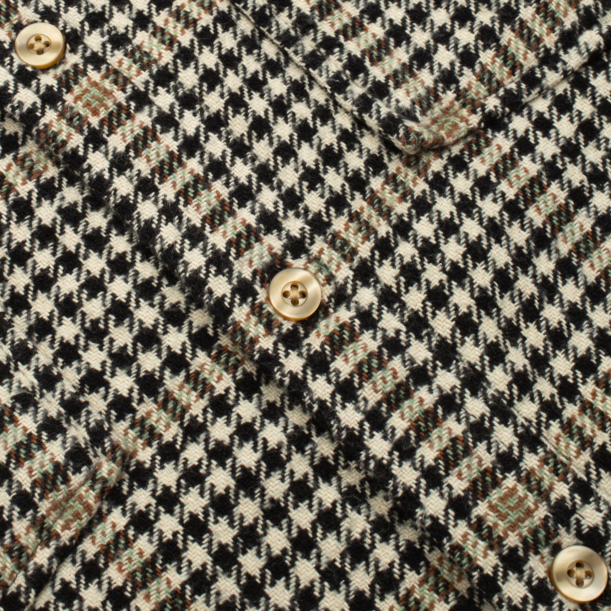 Big Pocket Check Shirt - White/Grey