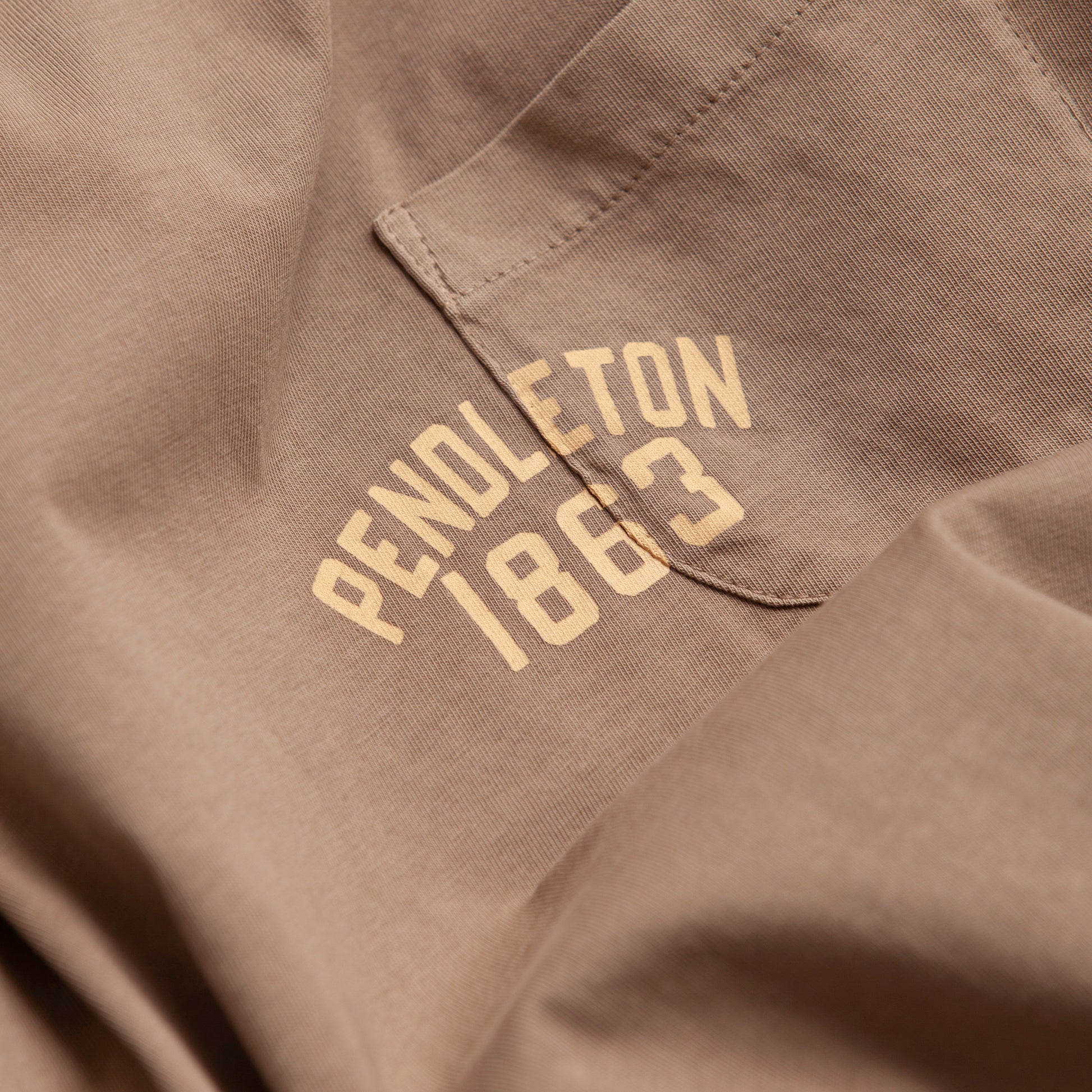 T-shirt à poche 1863 - Vert militaire