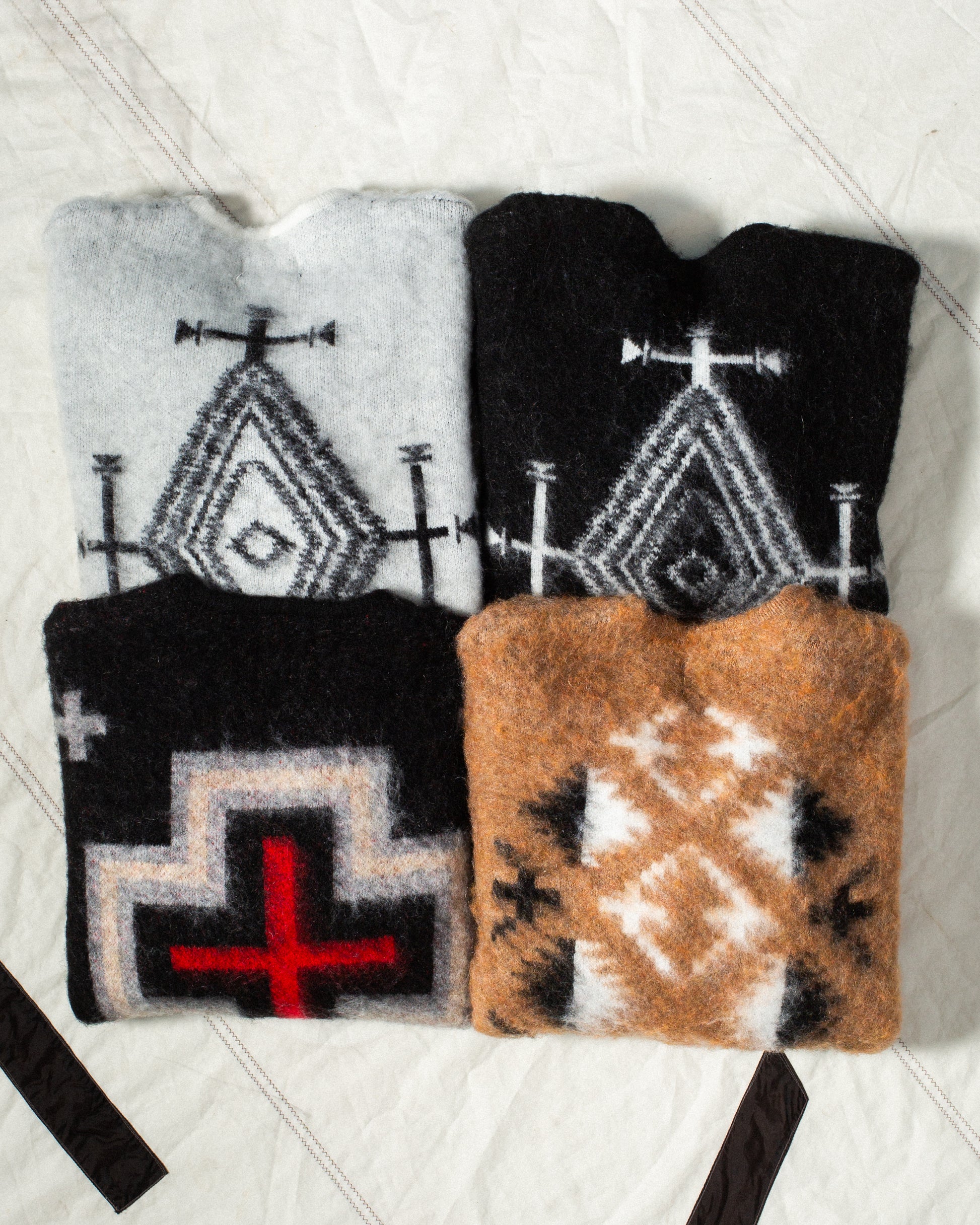 Mohair Cardigan - Los Ojos Black