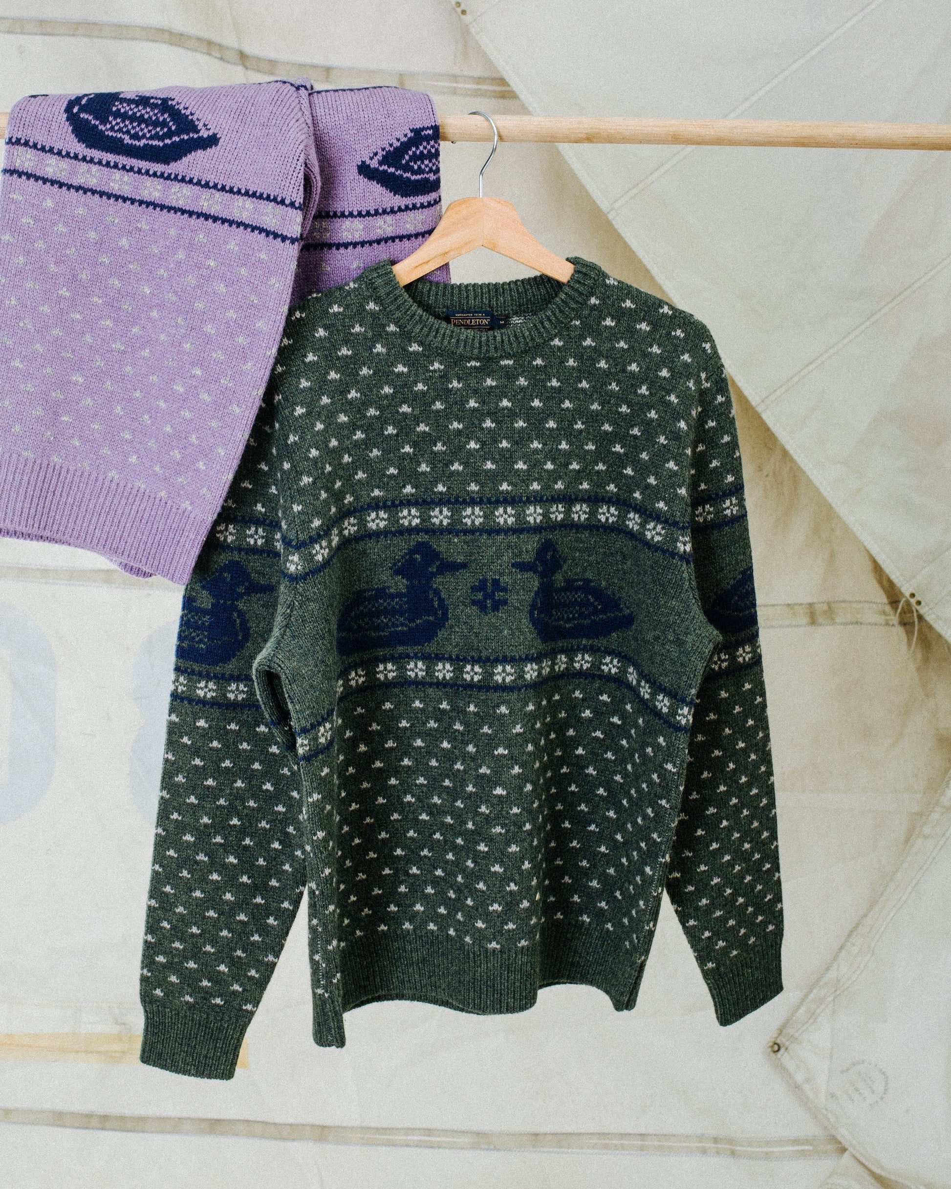 Duck Sweater - Green
