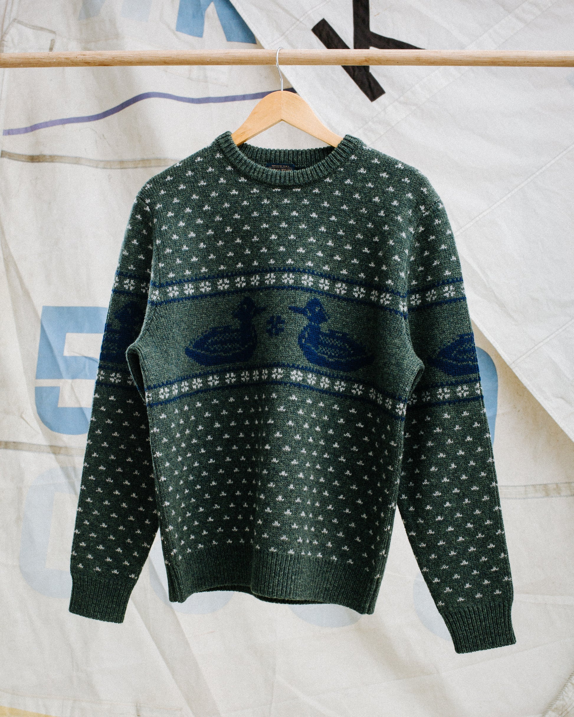 Duck Sweater - Green