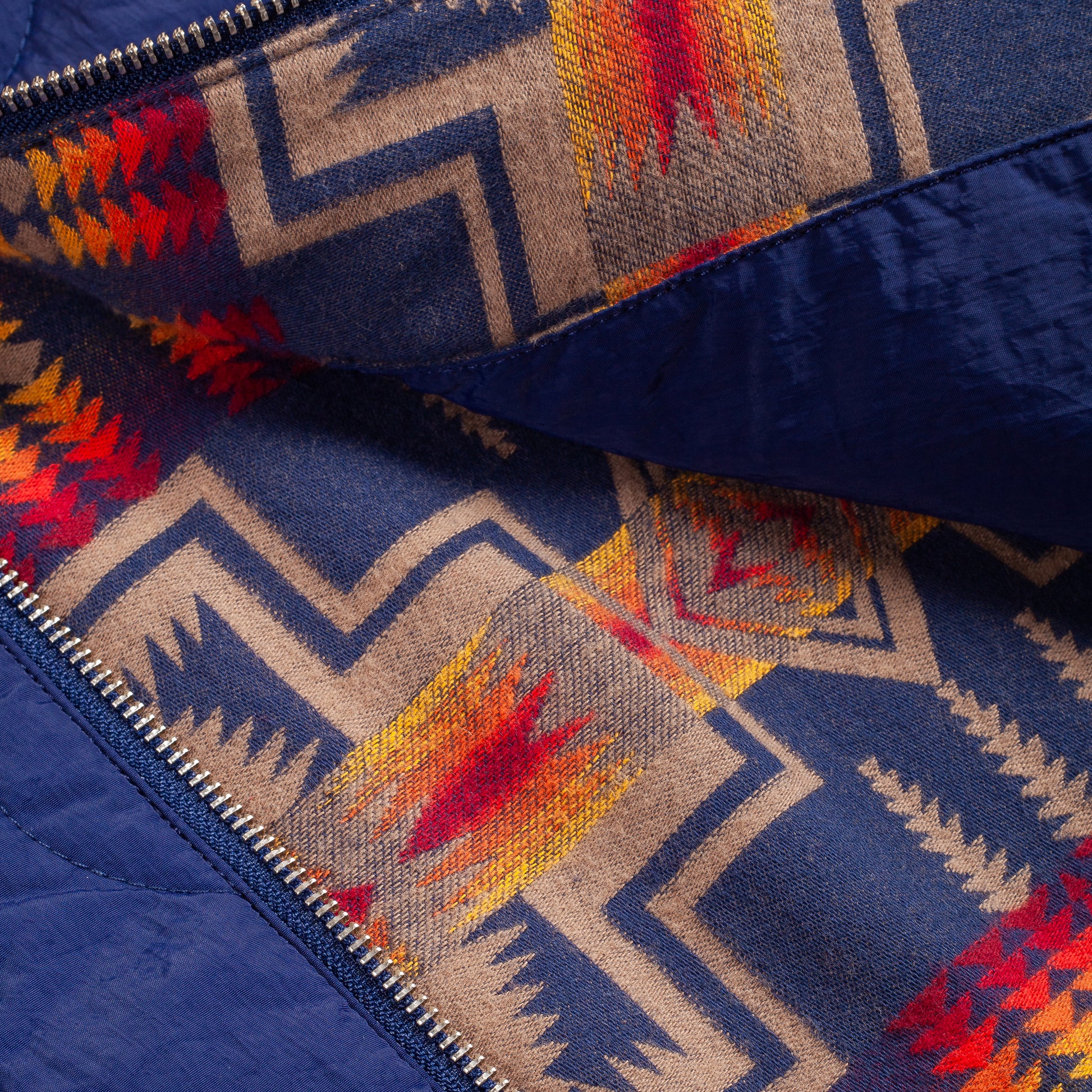 Reversible Quilted Vest - Harding Navy