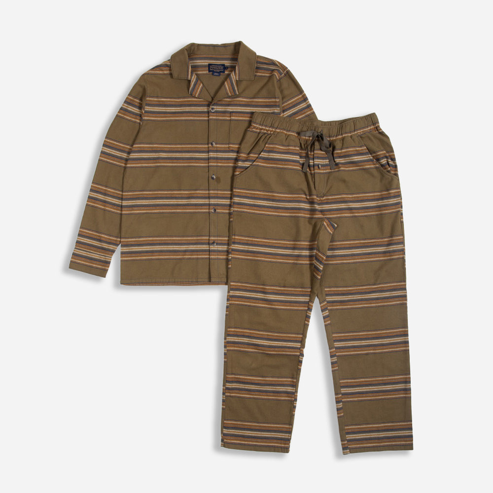 Pyjama-Set – Ombre-Streifen