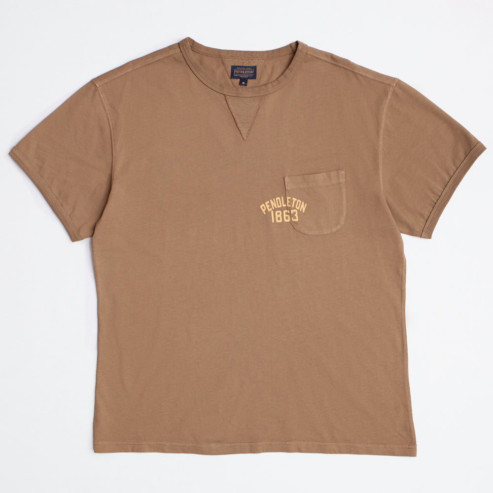 T-shirt à poche 1863 - Vert militaire