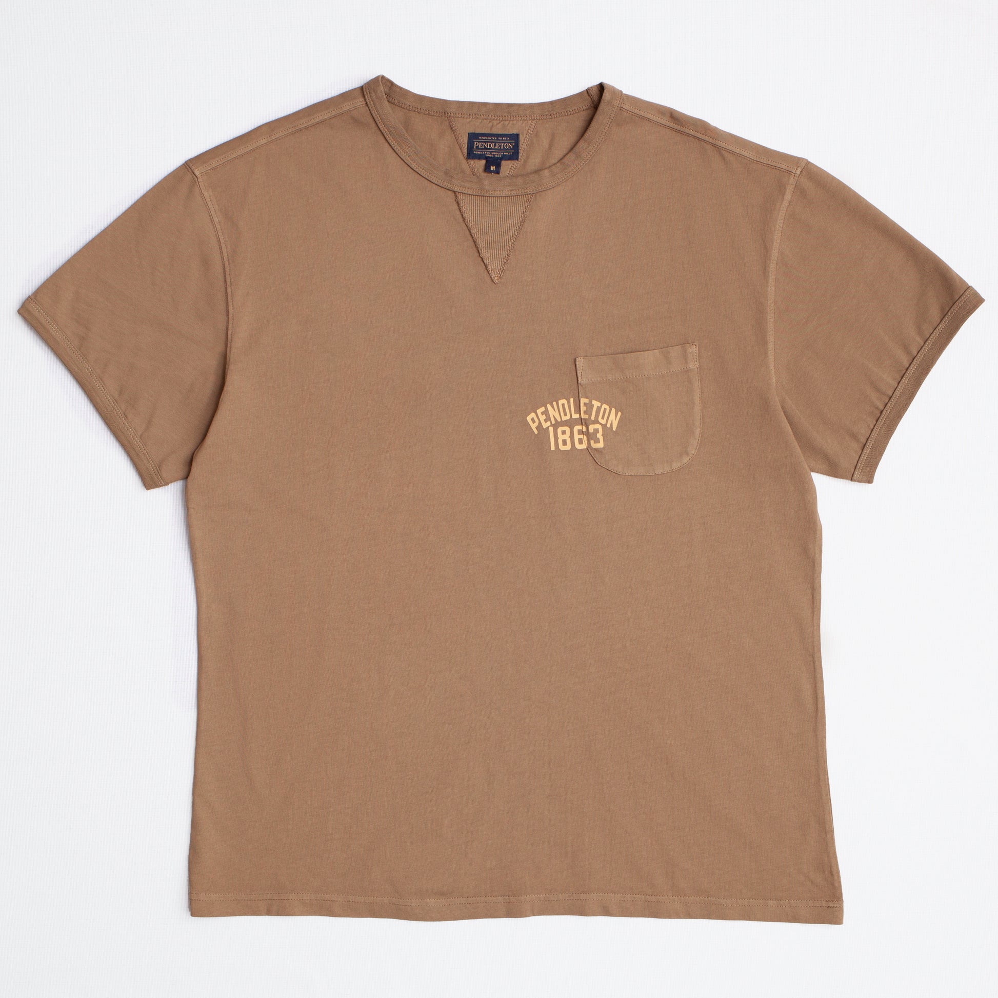 T-shirt à poche 1863 - Vert militaire