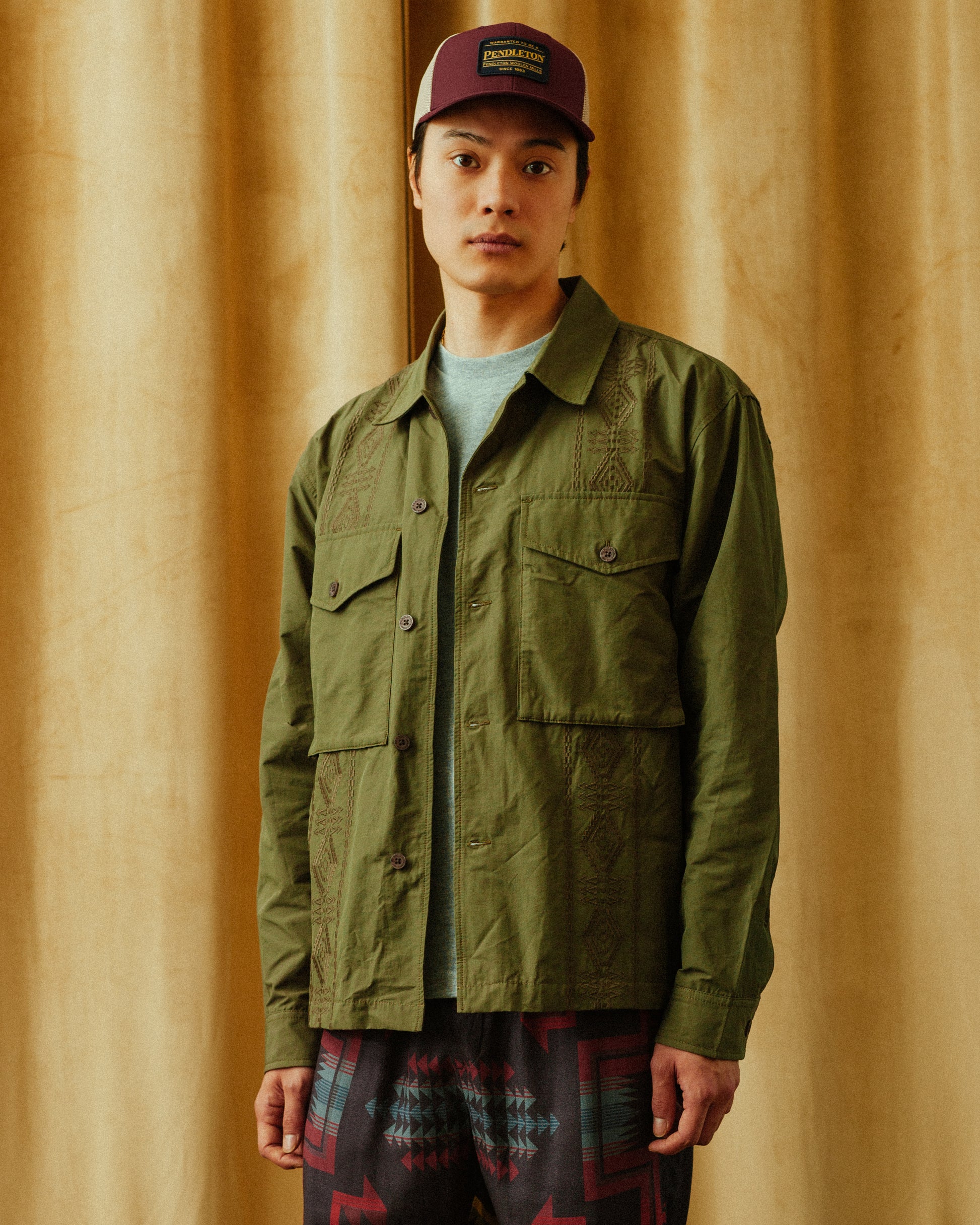 Parachute Overshirt - Olive