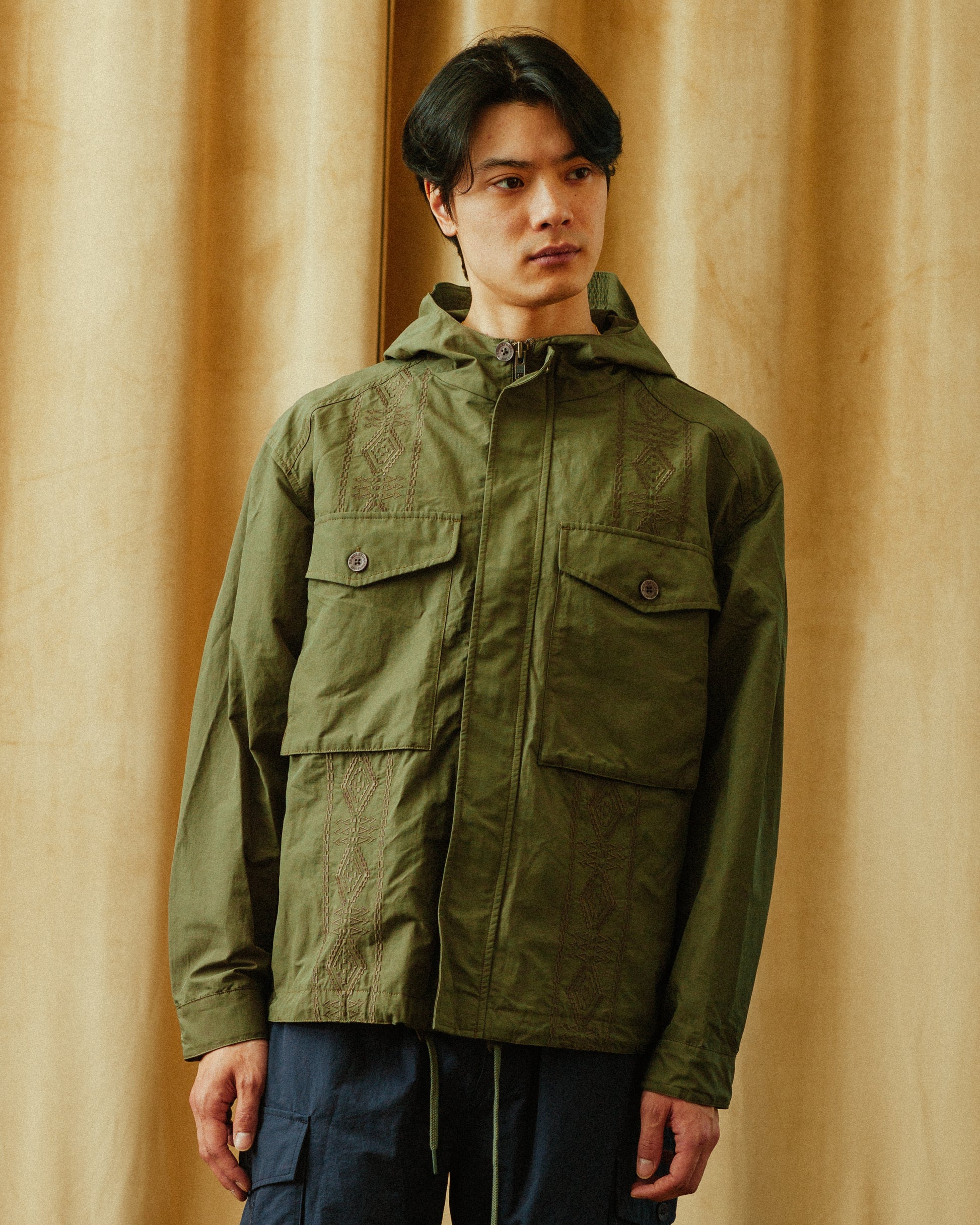 Parachute Parka Jacket - Olive