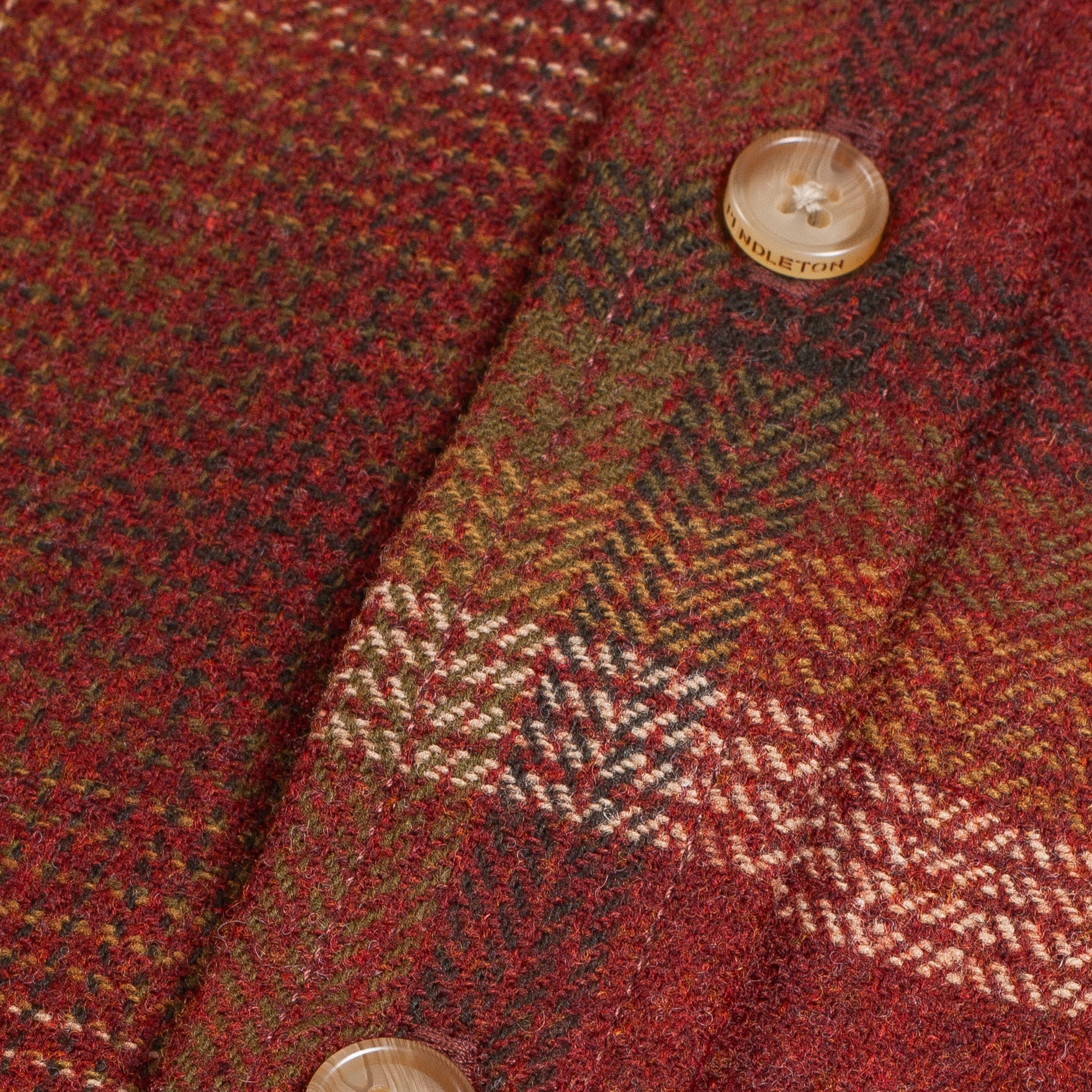 Centennial Anniversary Plaid Shirt - Red Mix Multi Ombre