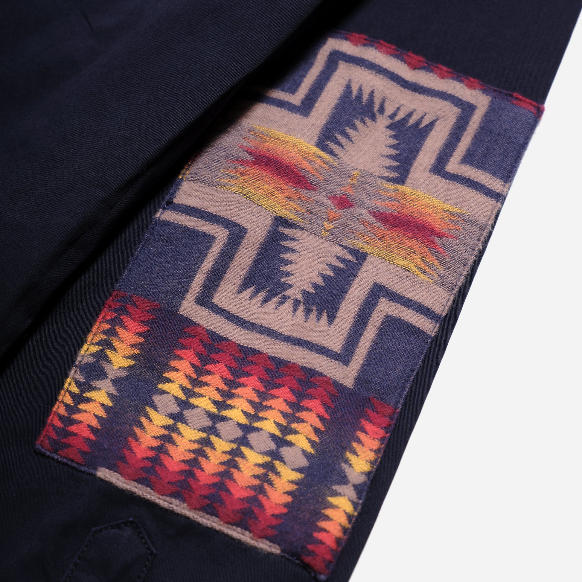 Chemise Patchwork Explorer (The Harding Capsule) - Marine/Harding