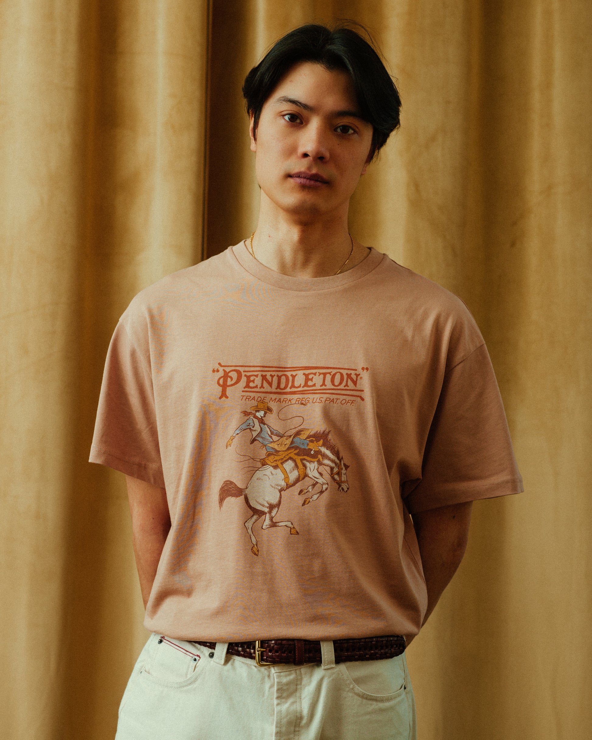 T-shirt Rodeo - Kaki