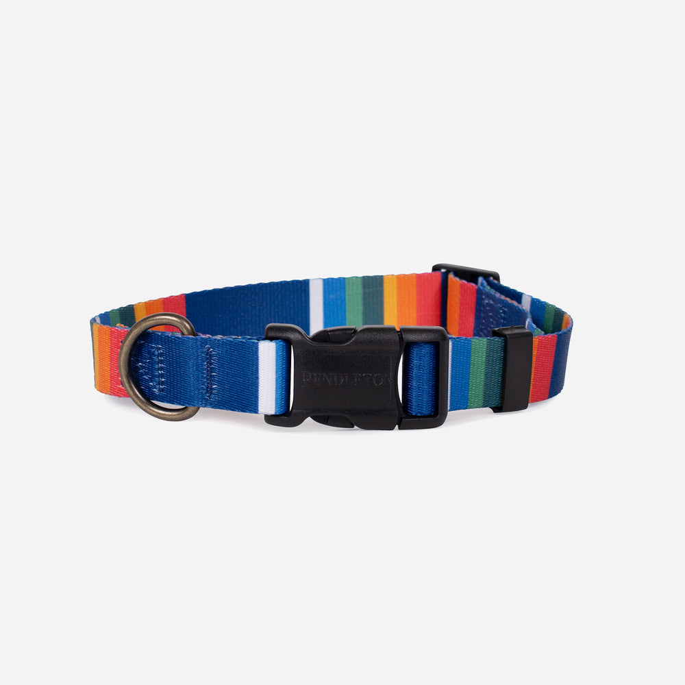Crater Lake National Park Dog Collar - Navy