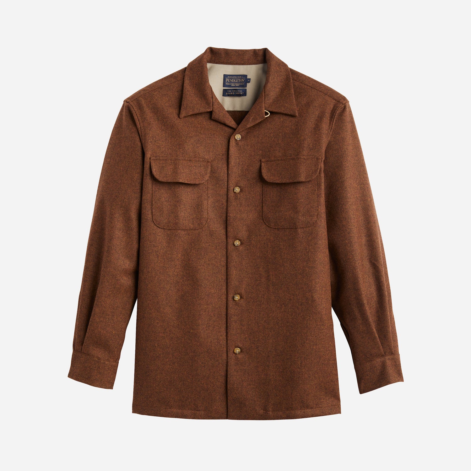Board Shirt - Rust Solid