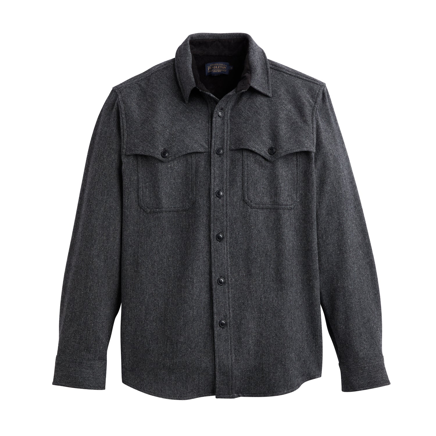 Weston Shirt - Grey Mix / Black Twill