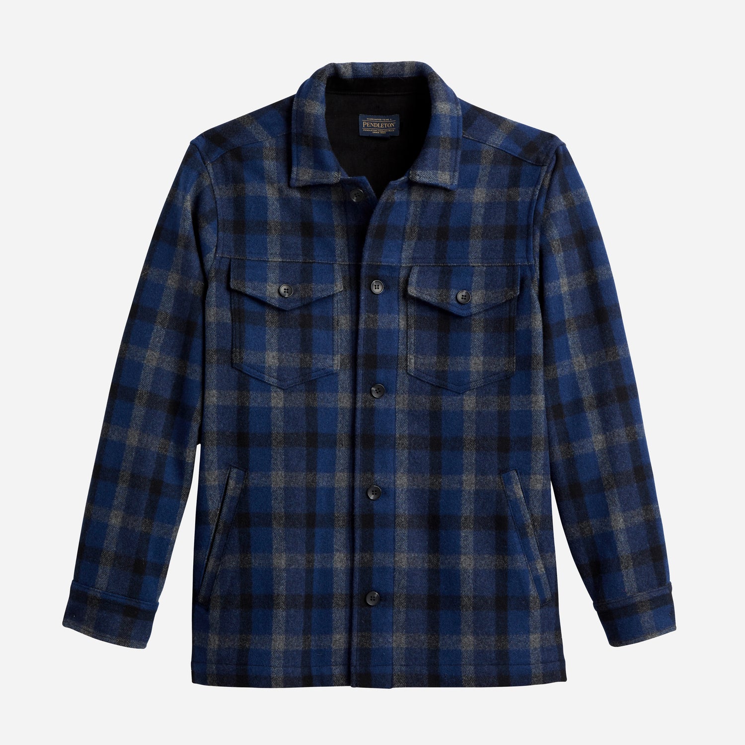 Lawson Coat - Navy Multi Check