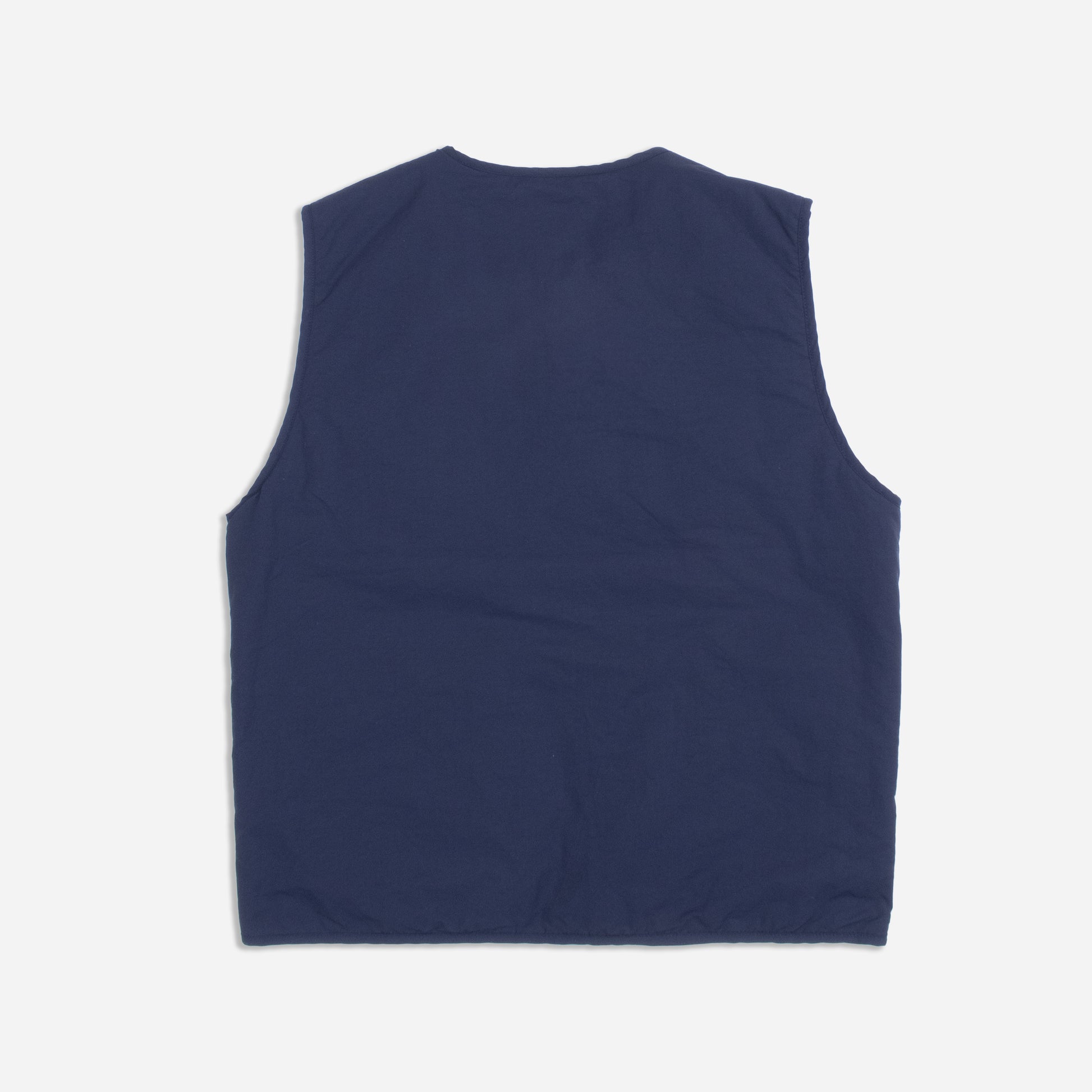 Reversible Parachute Liner Vest - Navy