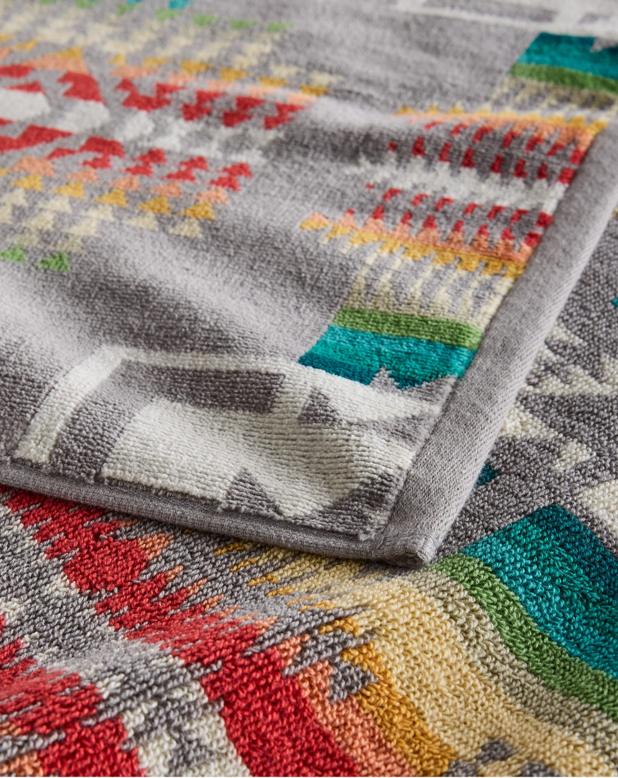 3 Piece Towel Set - Chief Joseph Grey