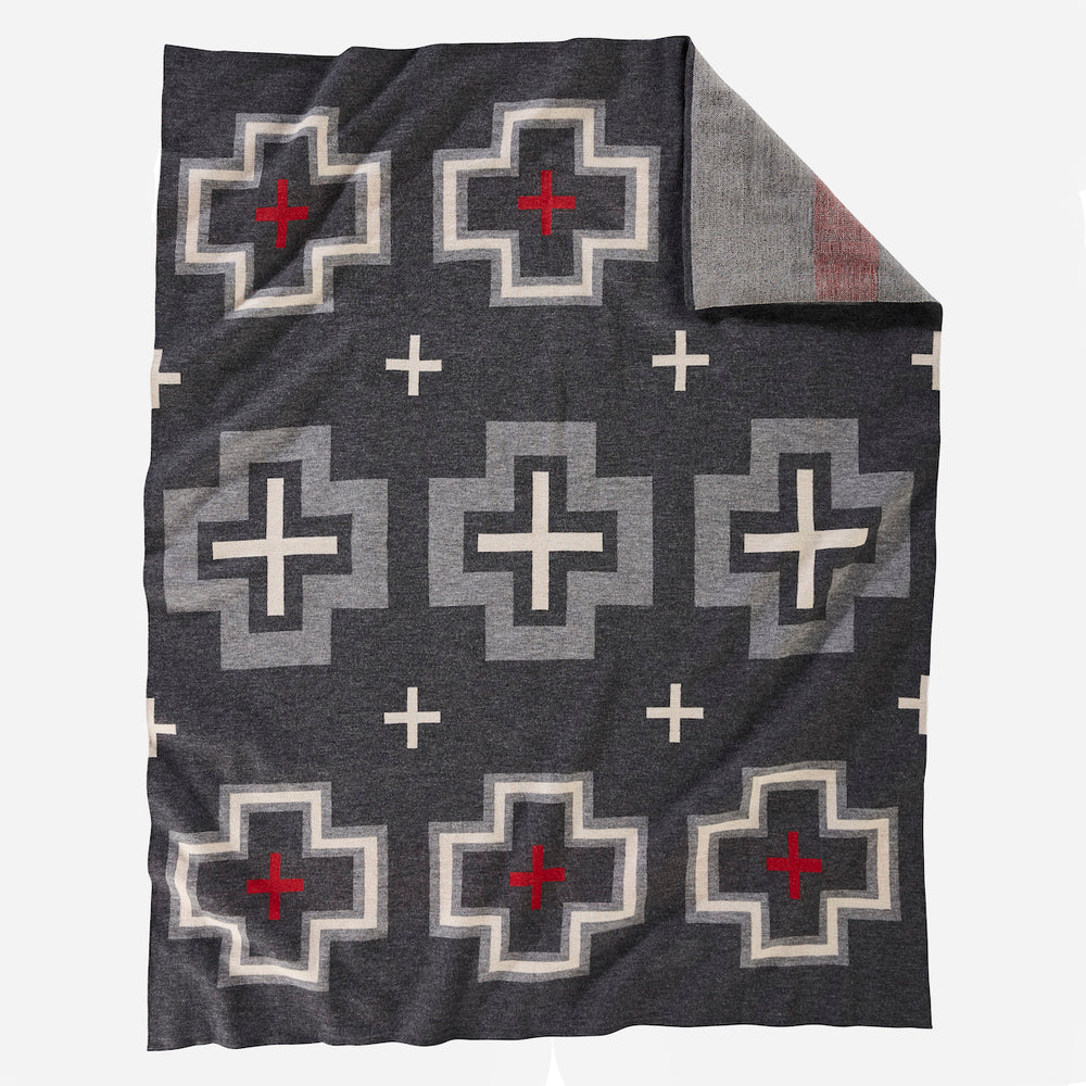 Jeté en tricot jacquard - San Miguel