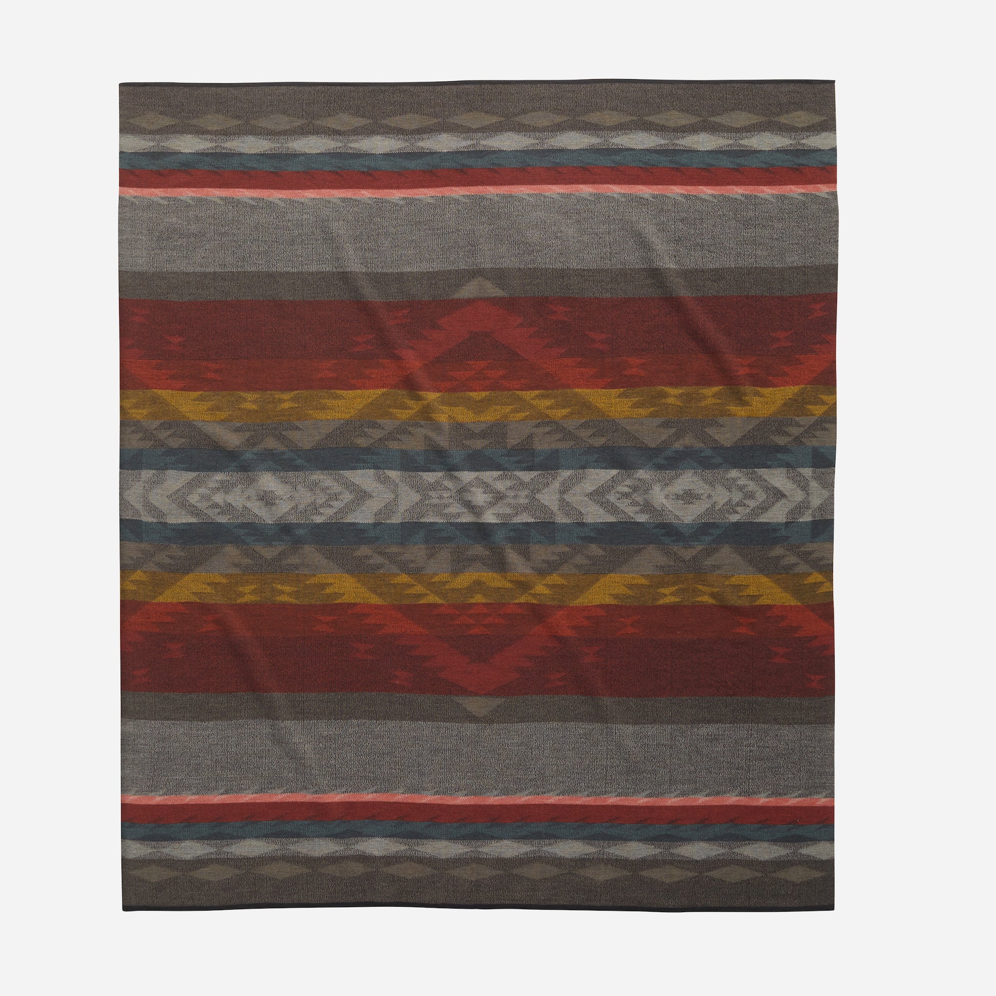 Knit Jacquard Throw - Bridge Creek