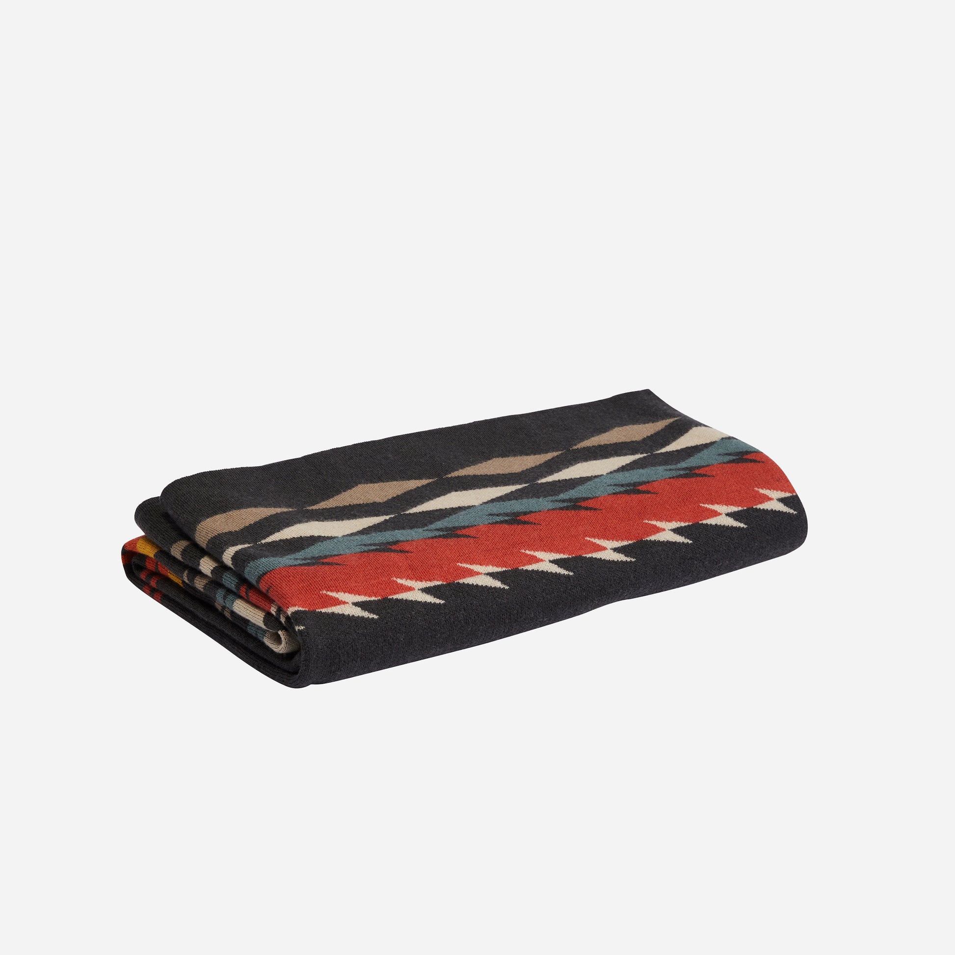 Knit Jacquard Throw - Bridge Creek
