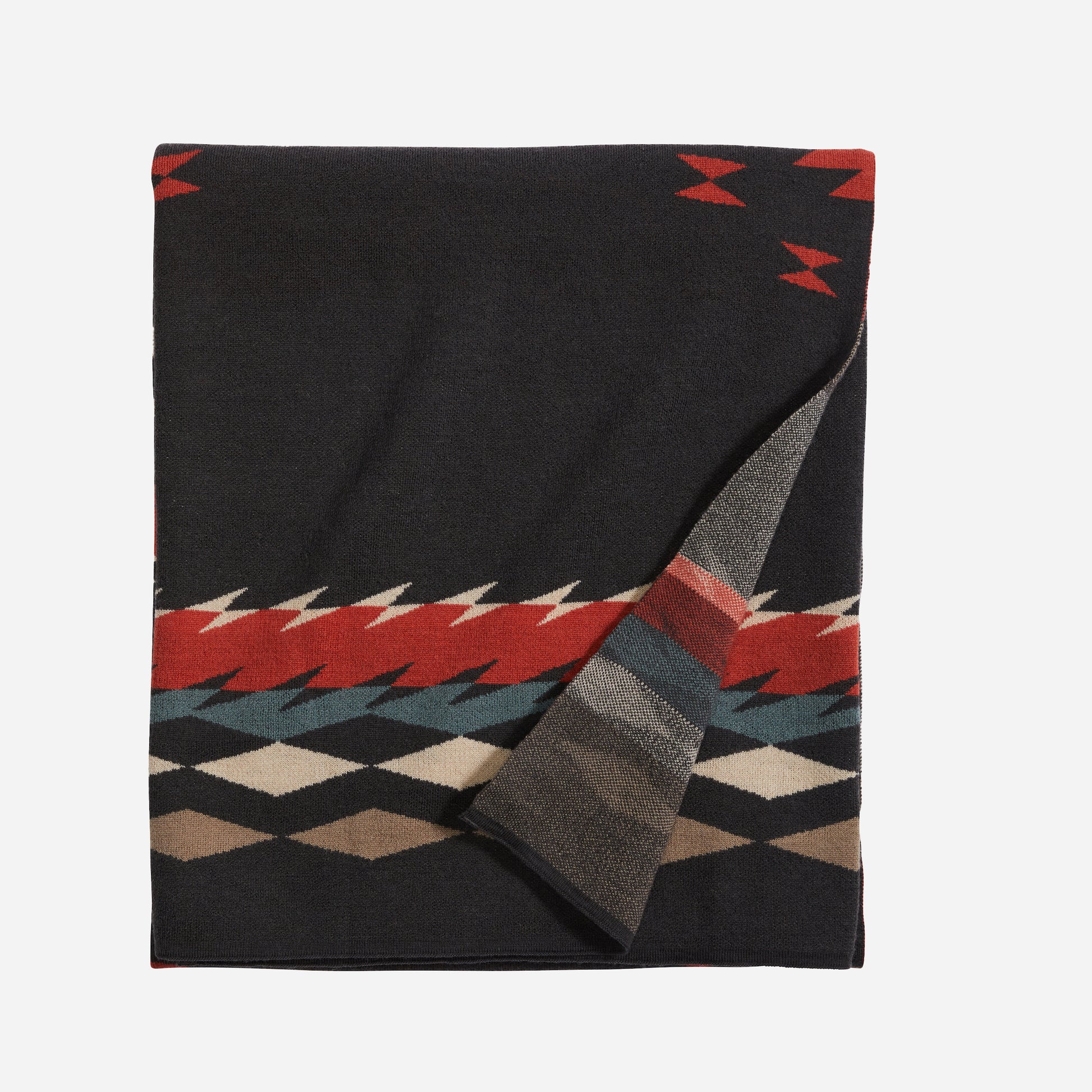 Knit Jacquard Throw - Bridge Creek