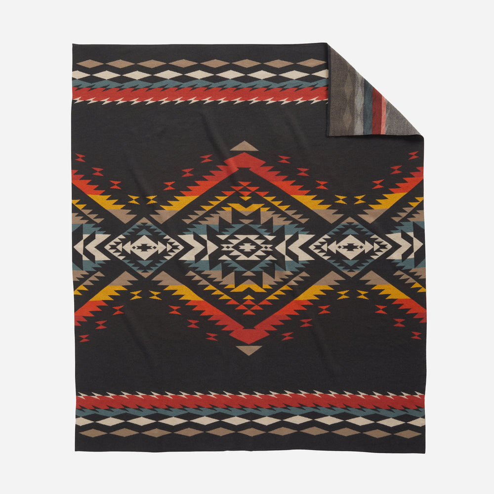 Knit Jacquard Throw - Bridge Creek