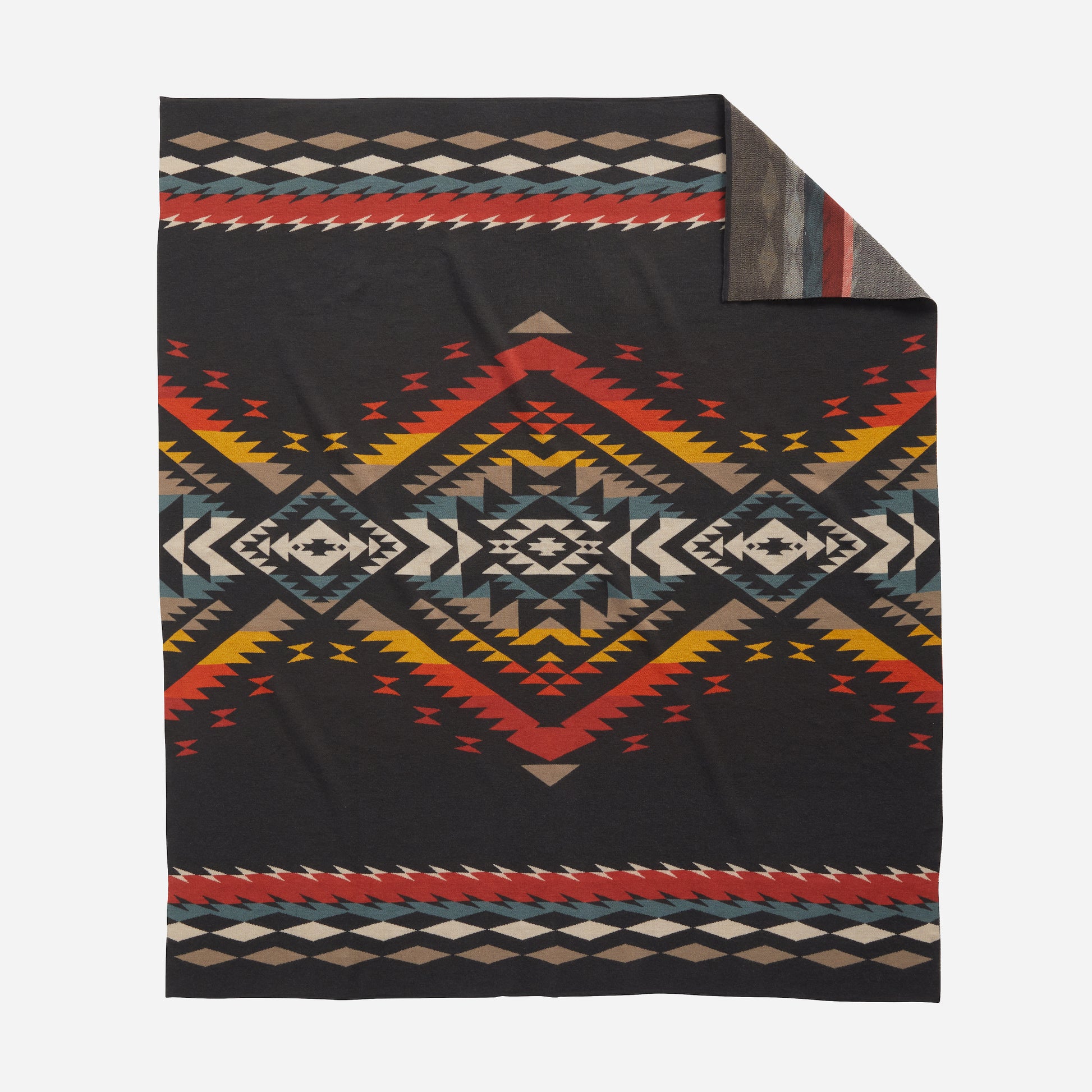 Knit Jacquard Throw - Bridge Creek