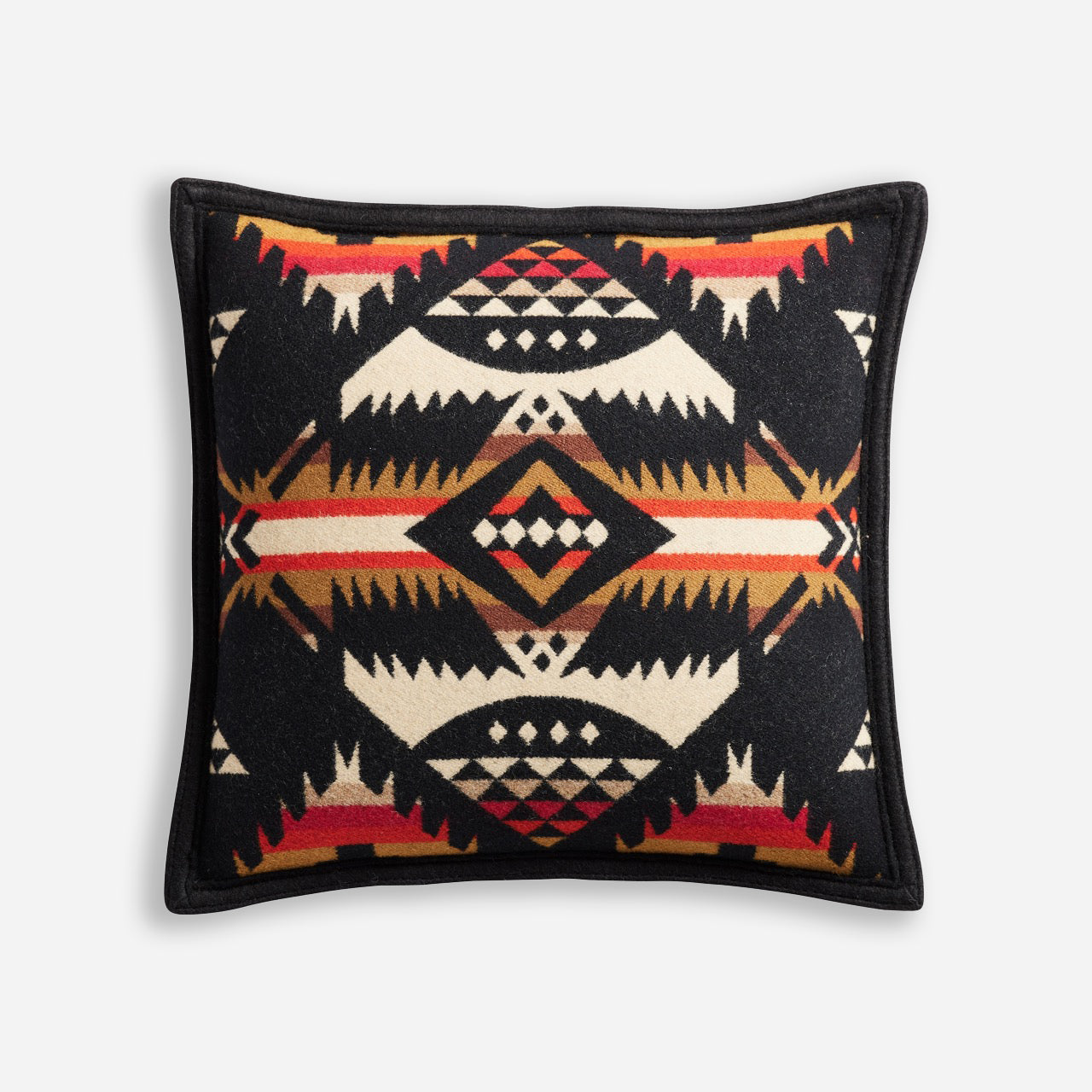 Jacquard-Kissen - Nehalem Schwarz