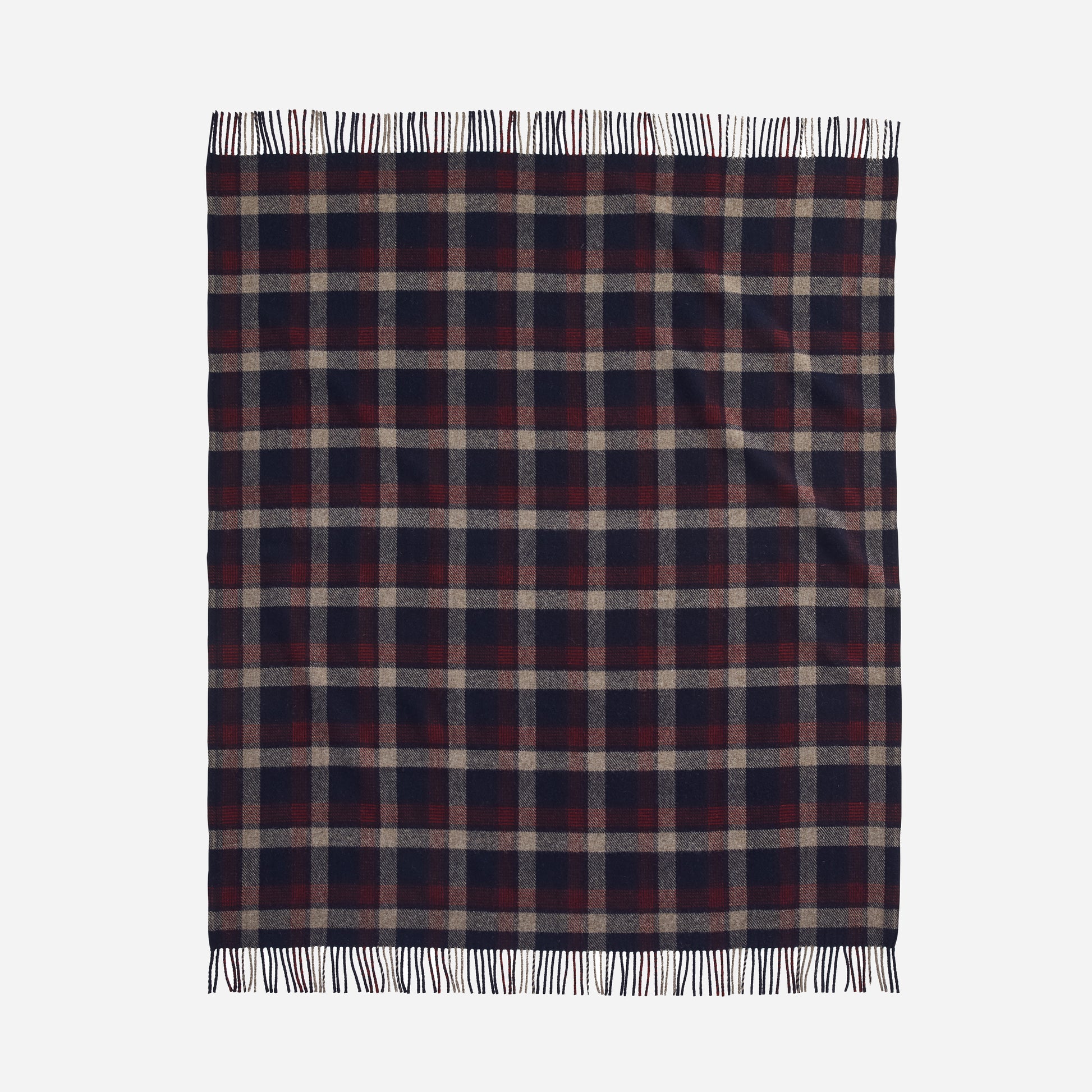 Eco - Wise Washable Throw - Kelso Plaid Navy