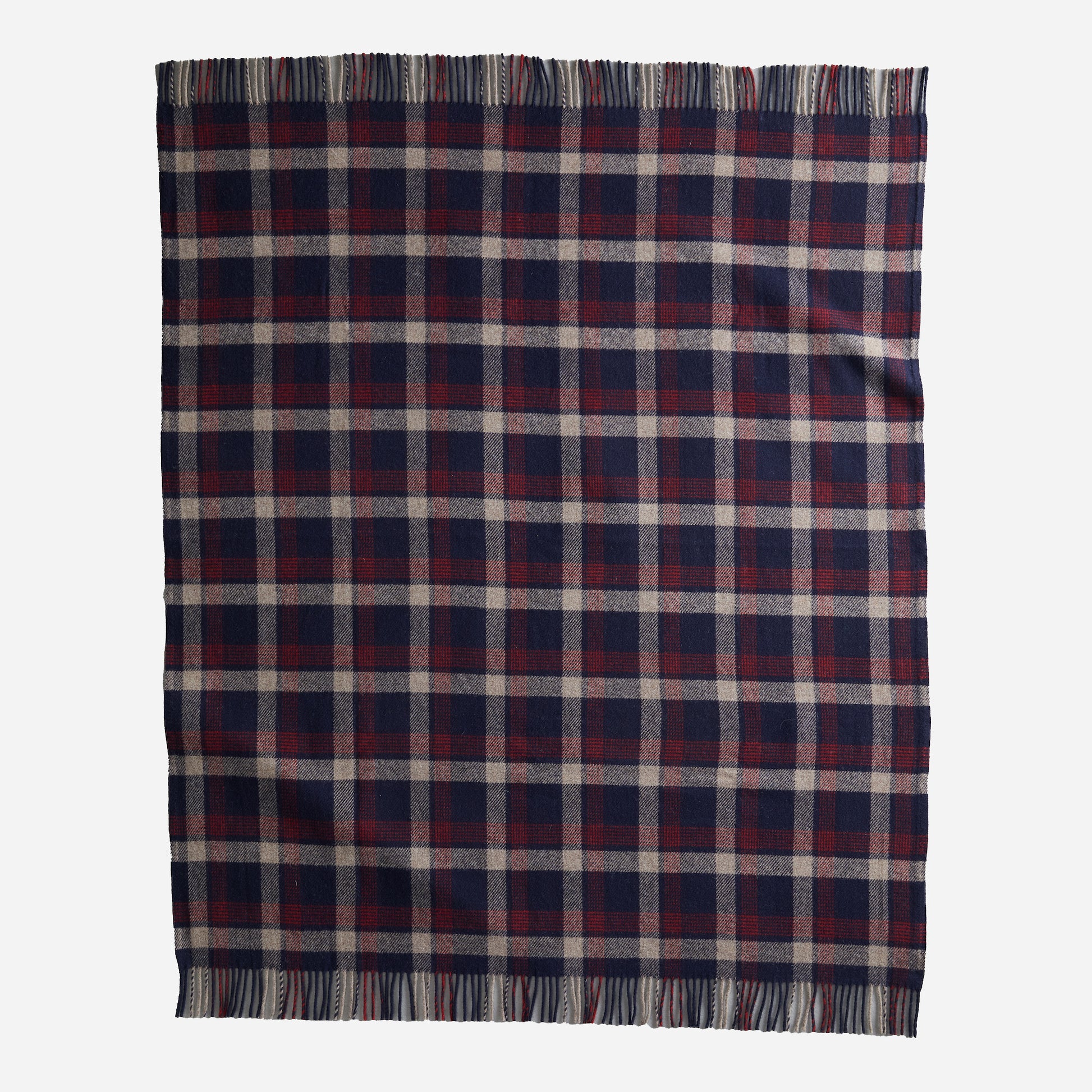 Eco - Wise Washable Throw - Kelso Plaid Navy