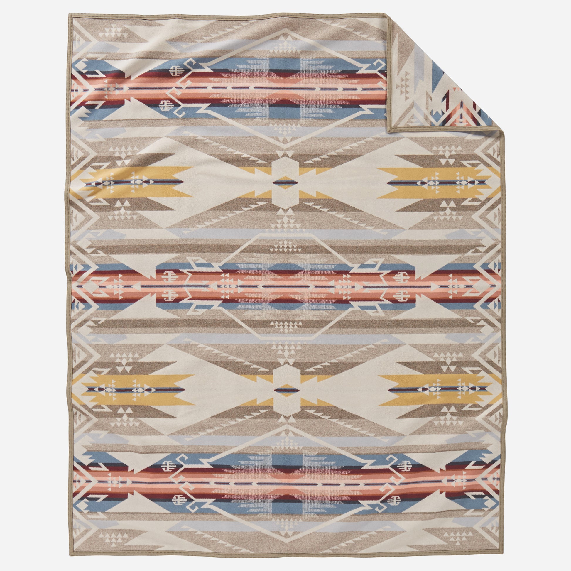 Couverture Jacquard - Sables Blancs