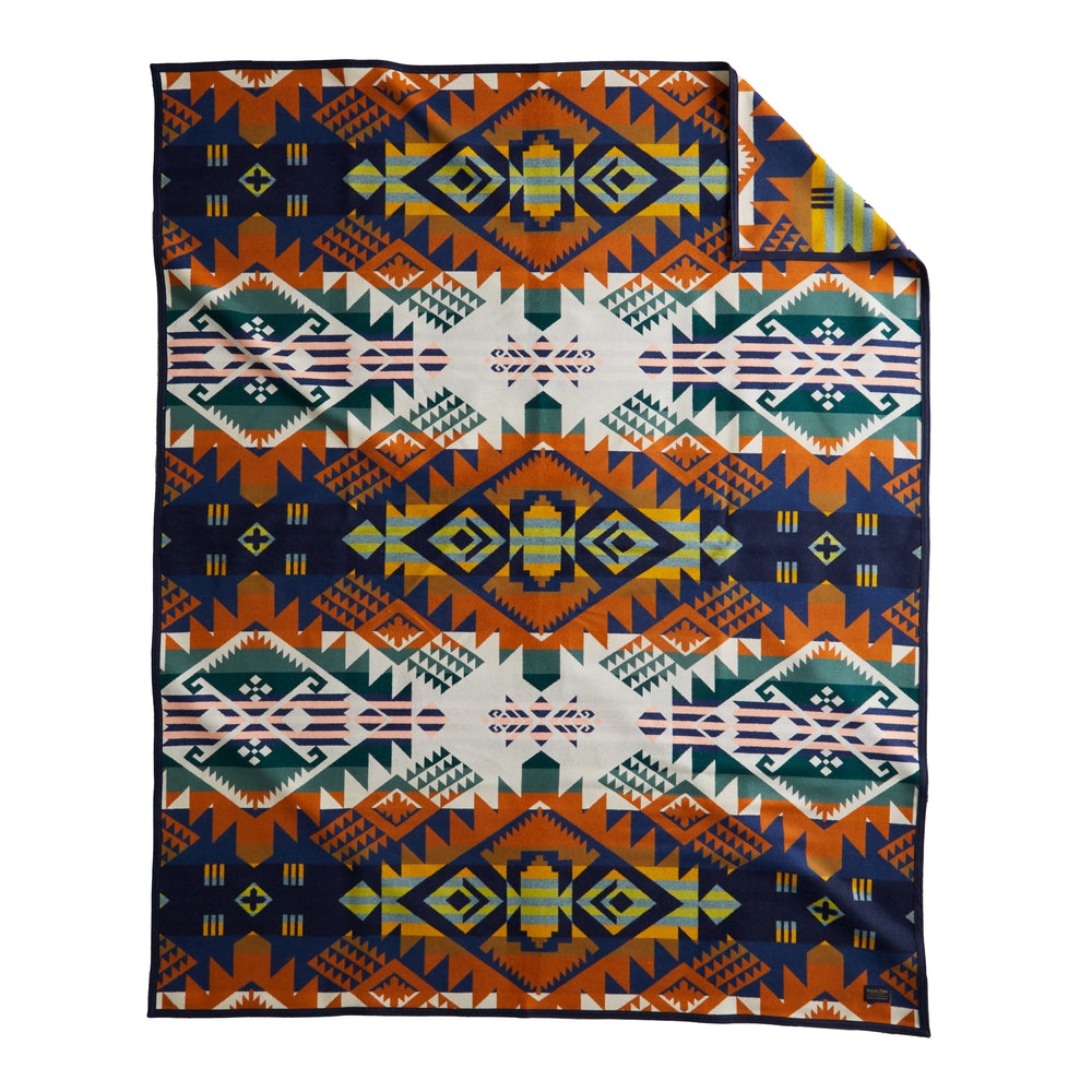Couverture Jacquard - Voyage Ouest