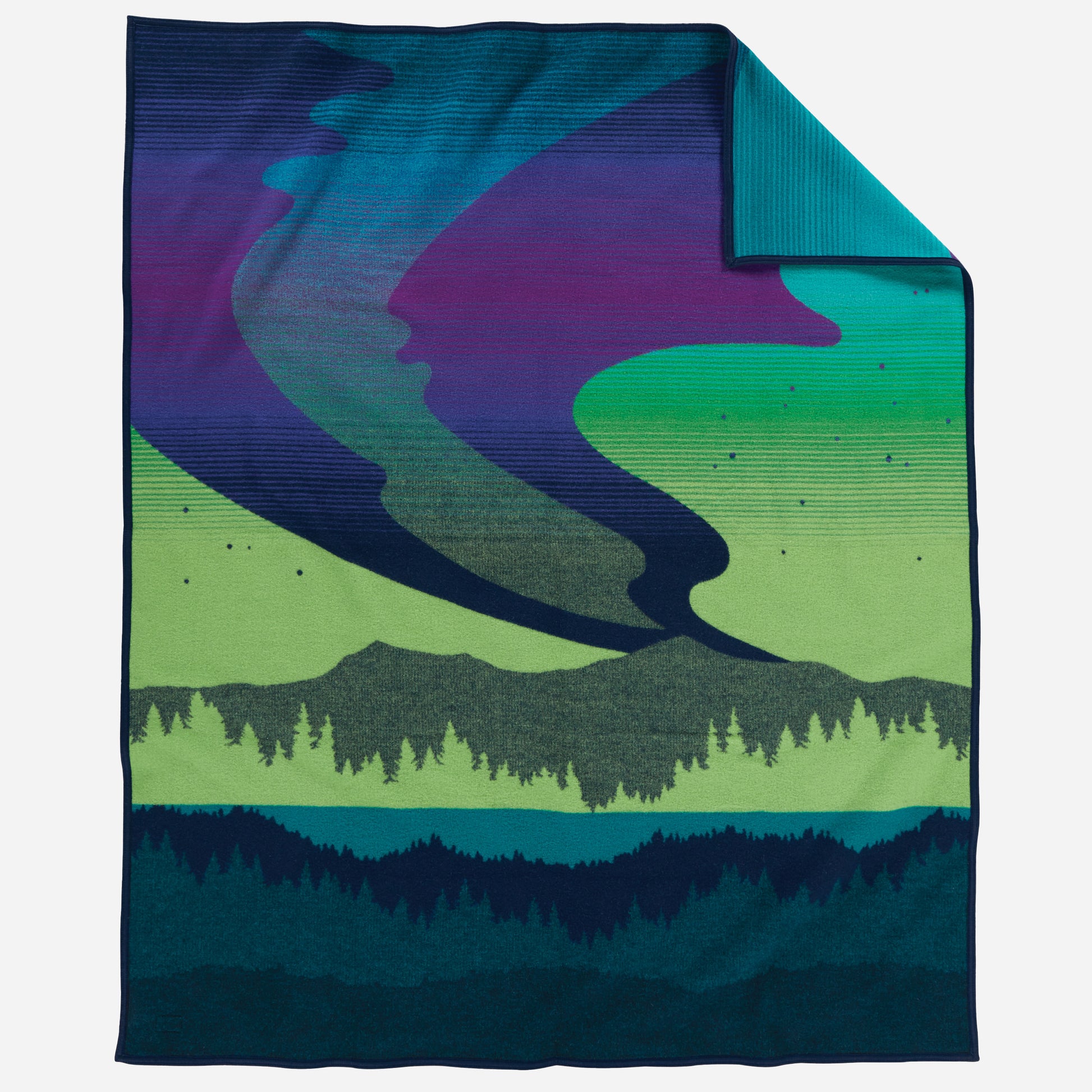 Couverture Jacquard - Northern Lights Marine