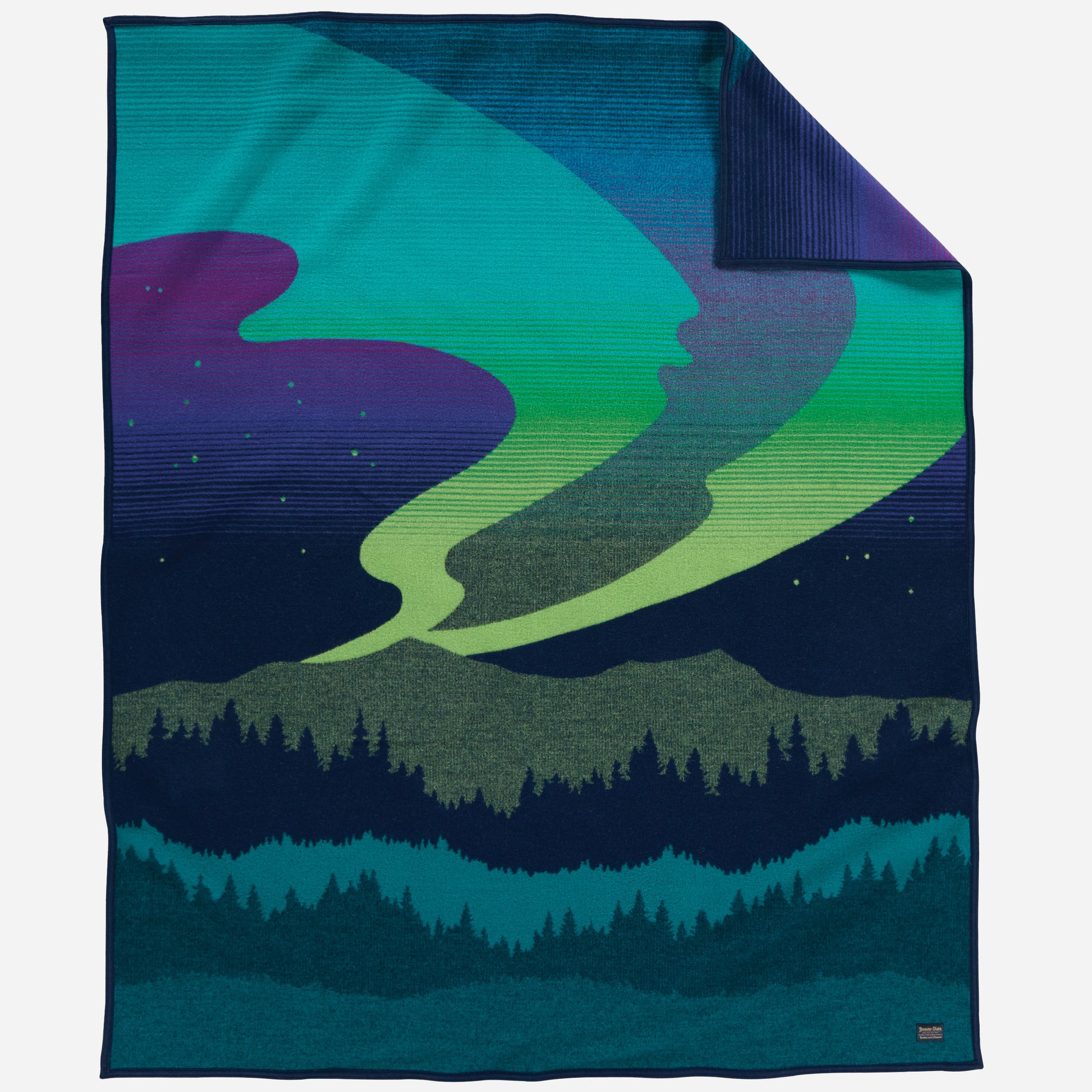 Couverture Jacquard - Northern Lights Marine