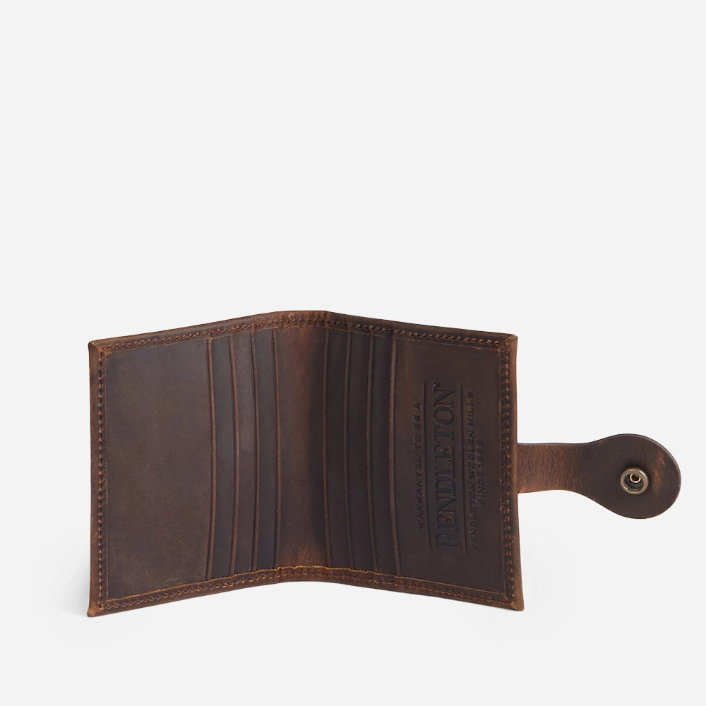 Odyssey Waxed Canvas Wallet - Olive