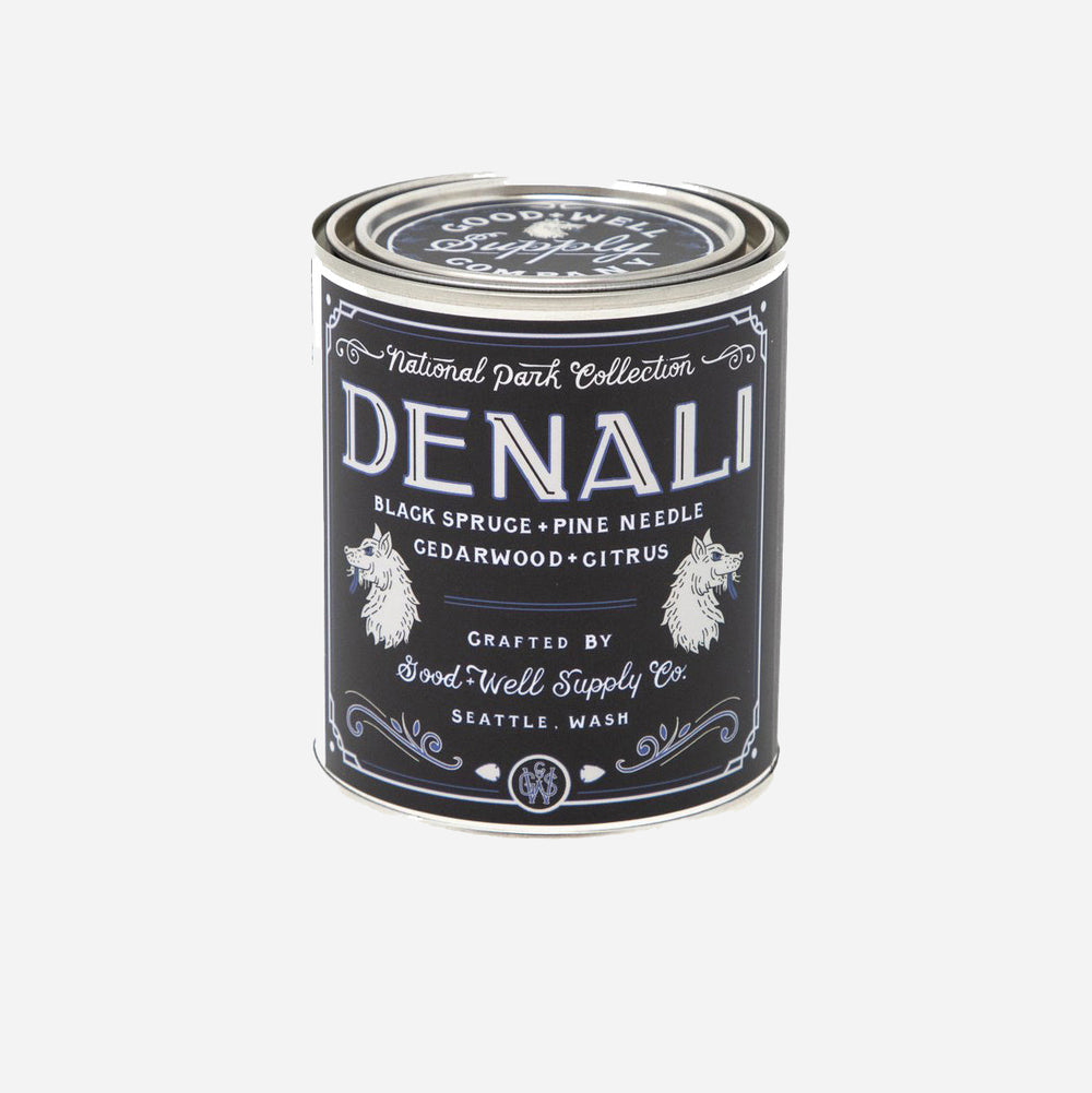 Bougies de soja du parc national de 8 oz - Denali