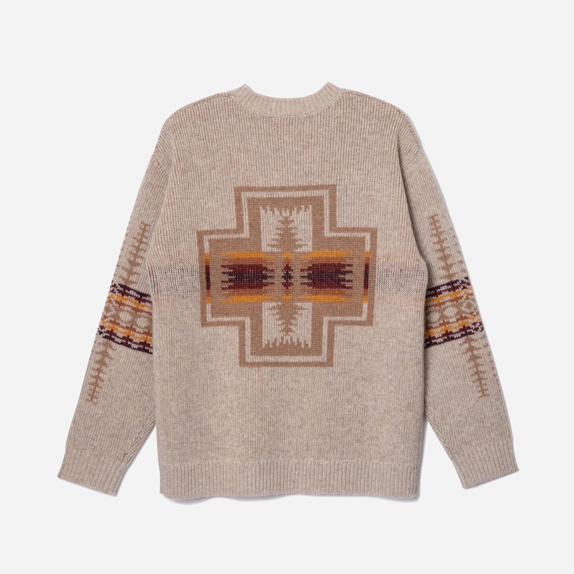 Lambswool Crew Neck Sweater - Ivory