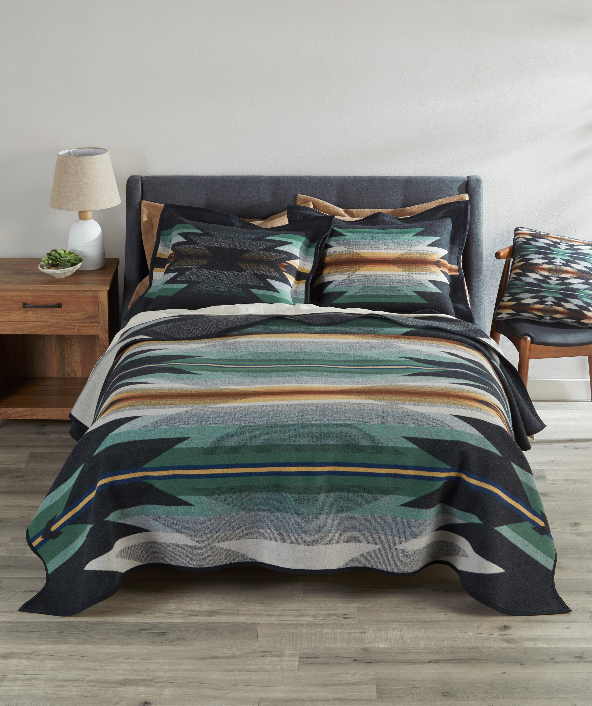 Jacquard Blanket - Wyeth Trail Oxford