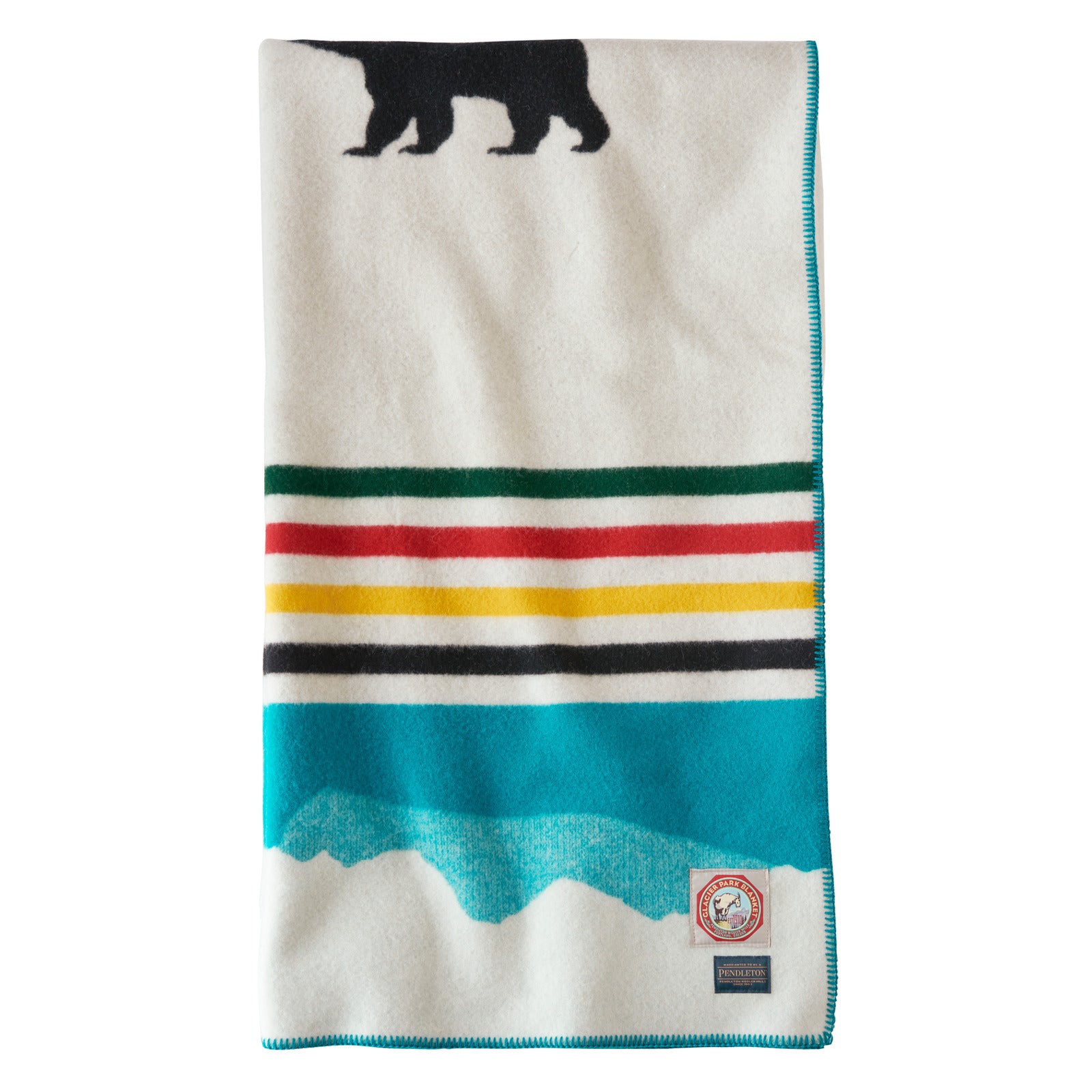 Jacquard Blanket - Crown of the Continent