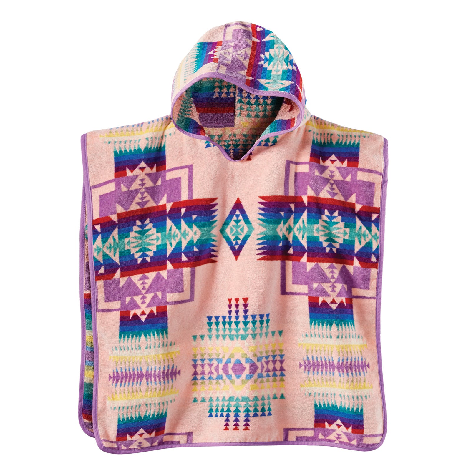 Tween Kapuzenhandtuch – Chief Joseph Pink