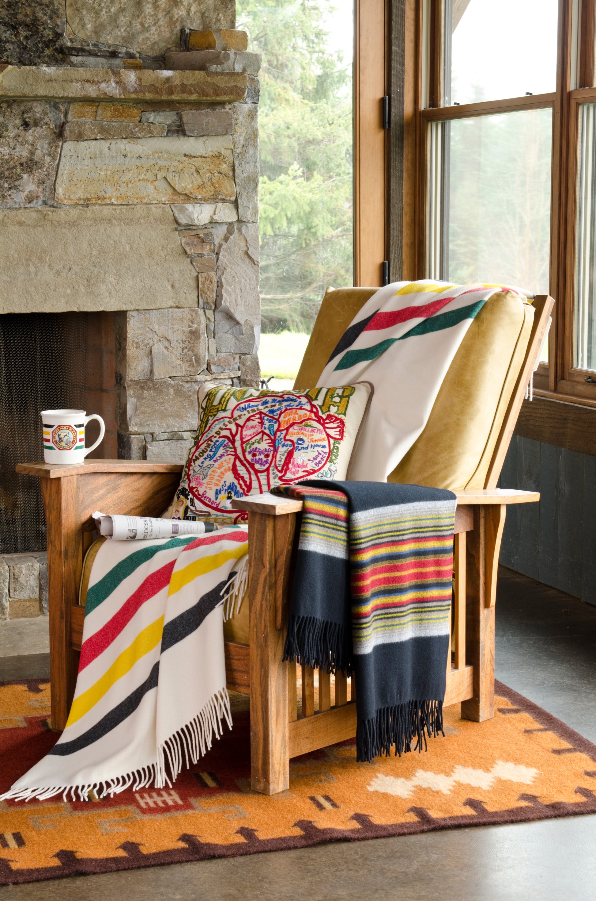Pendleton 5th Avenue Throw - Acadia