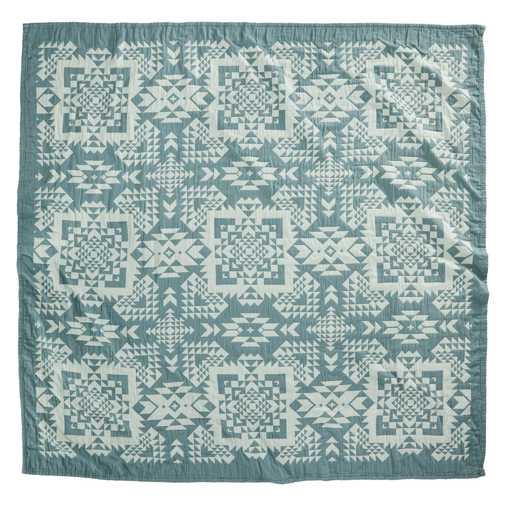Bio-Baumwolle Matelasse Twin – Opal Springs Balsam