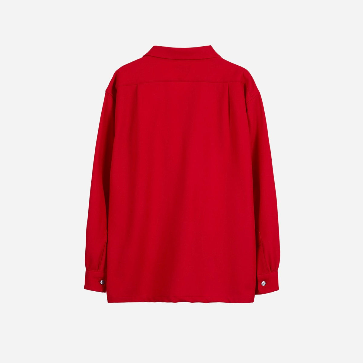 Made for Japan Open Collar Shirt - Red