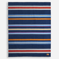 Bridger Stripe Throw - Navy