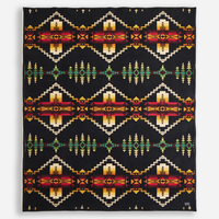 Jacquard Blanket - Four Corners