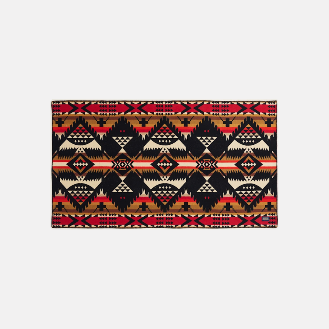 Jacquard Saddle Blanket Nehalem Black Pendleton EU